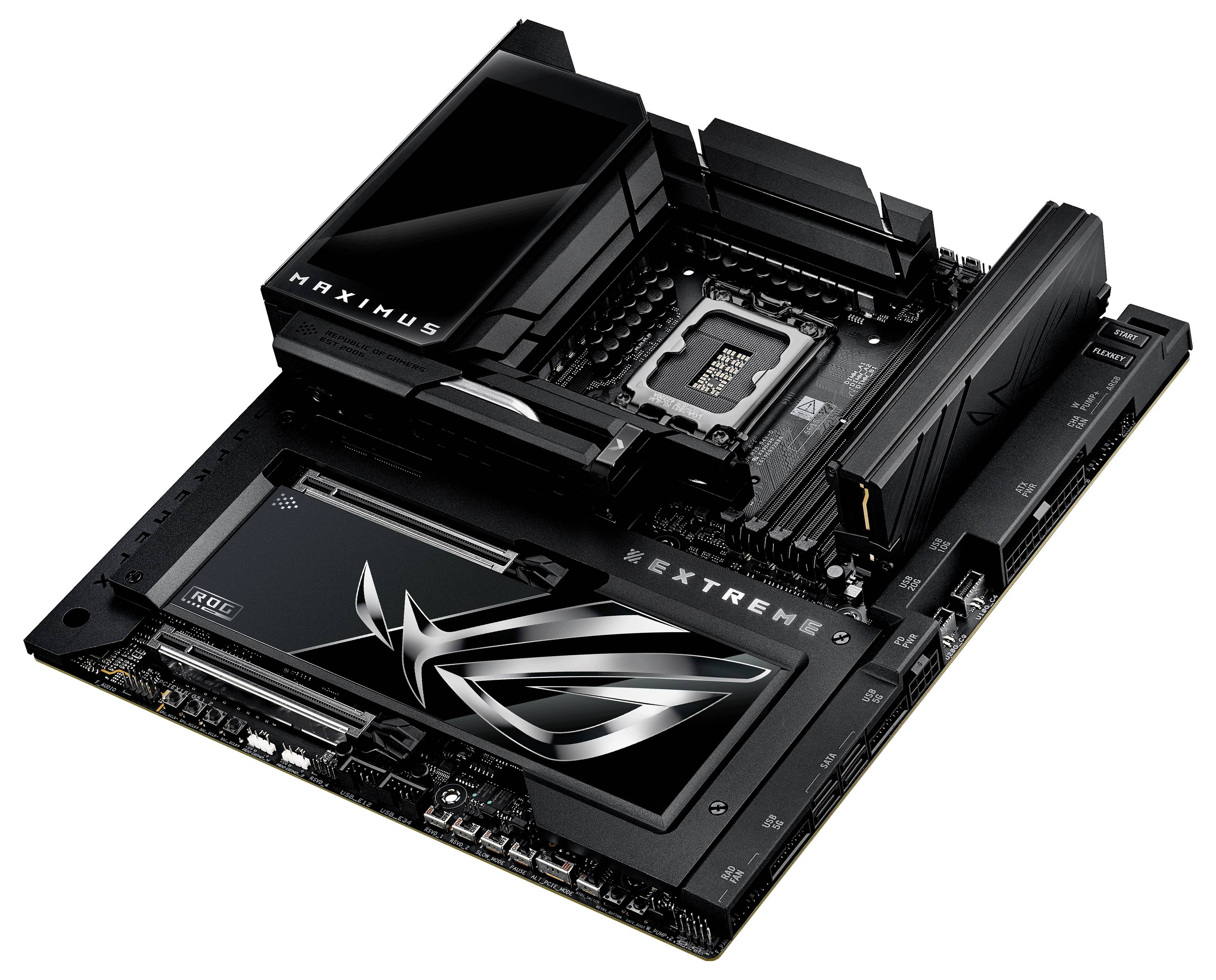 Asus ROG MAXIMUS Z890 EXTREME Mainboard Sockel (PC) Intel® LGA 1851 Formfaktor (Details) ATX Mainboard-Chipsatz Intel® Z890