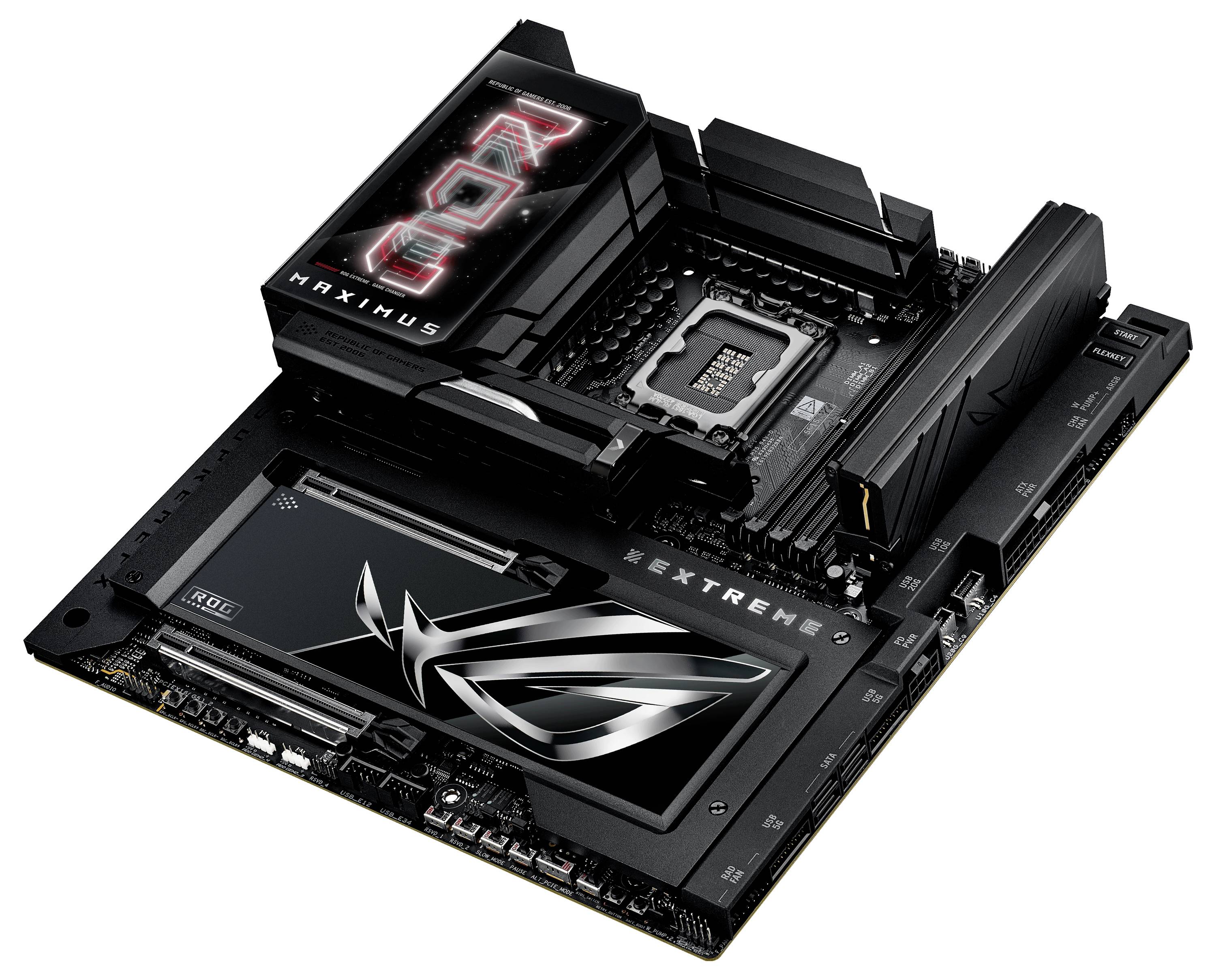 Asus ROG MAXIMUS Z890 EXTREME Mainboard Sockel (PC) Intel® LGA 1851 Formfaktor (Details) ATX Mainboard-Chipsatz Intel® Z890