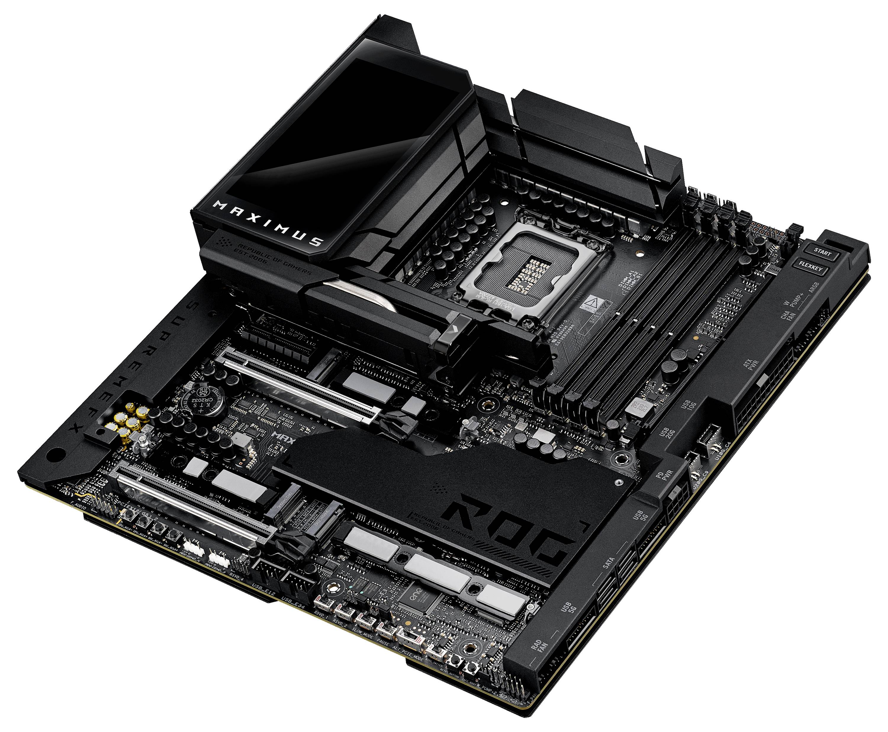 Asus ROG MAXIMUS Z890 EXTREME Mainboard Sockel (PC) Intel® LGA 1851 Formfaktor (Details) ATX Mainboard-Chipsatz Intel® Z890