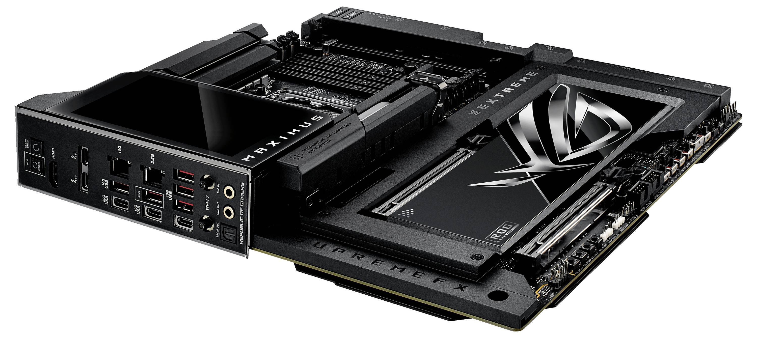 Asus ROG MAXIMUS Z890 EXTREME Mainboard Sockel (PC) Intel® LGA 1851 Formfaktor (Details) ATX Mainboard-Chipsatz Intel® Z890