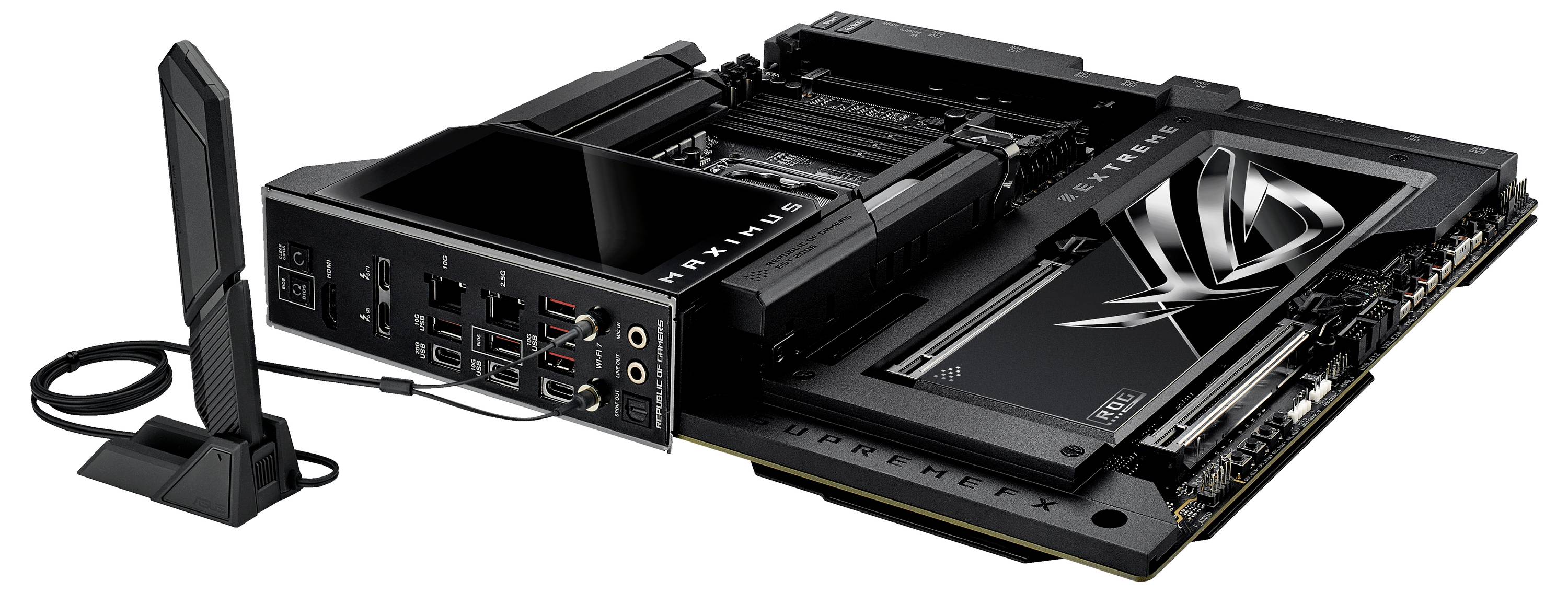 Asus ROG MAXIMUS Z890 EXTREME Mainboard Sockel (PC) Intel® LGA 1851 Formfaktor (Details) ATX Mainboard-Chipsatz Intel® Z890