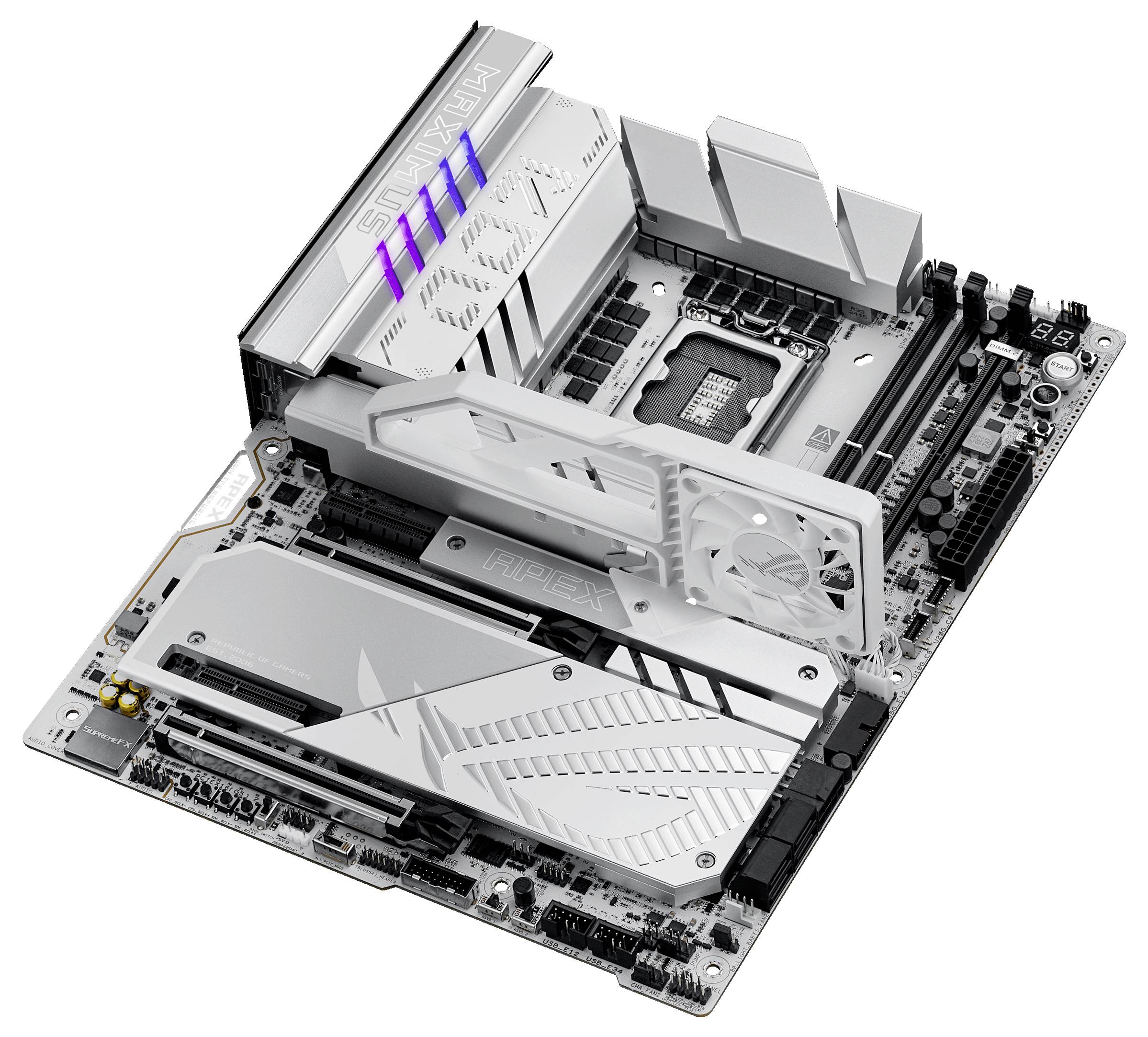 Asus ROG MAXIMUS Z890 APEX Mainboard Sockel (PC) Intel® LGA 1851 Formfaktor (Details) ATX Mainboard-Chipsatz Intel® Z890