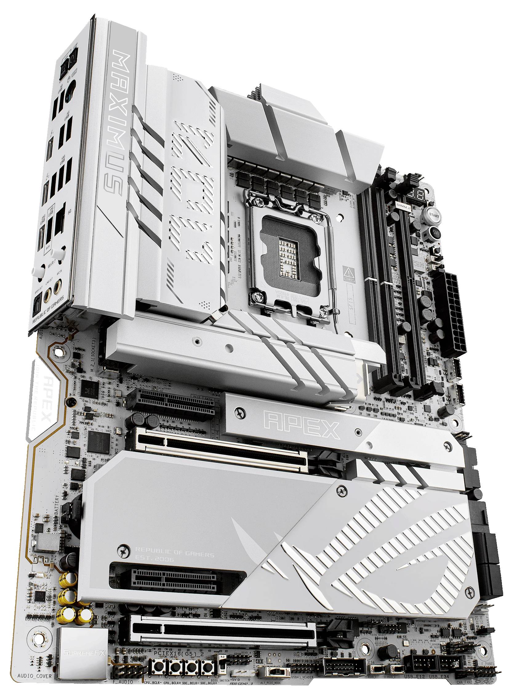 Asus ROG MAXIMUS Z890 APEX Mainboard Sockel (PC) Intel® LGA 1851 Formfaktor (Details) ATX Mainboard-Chipsatz Intel® Z890