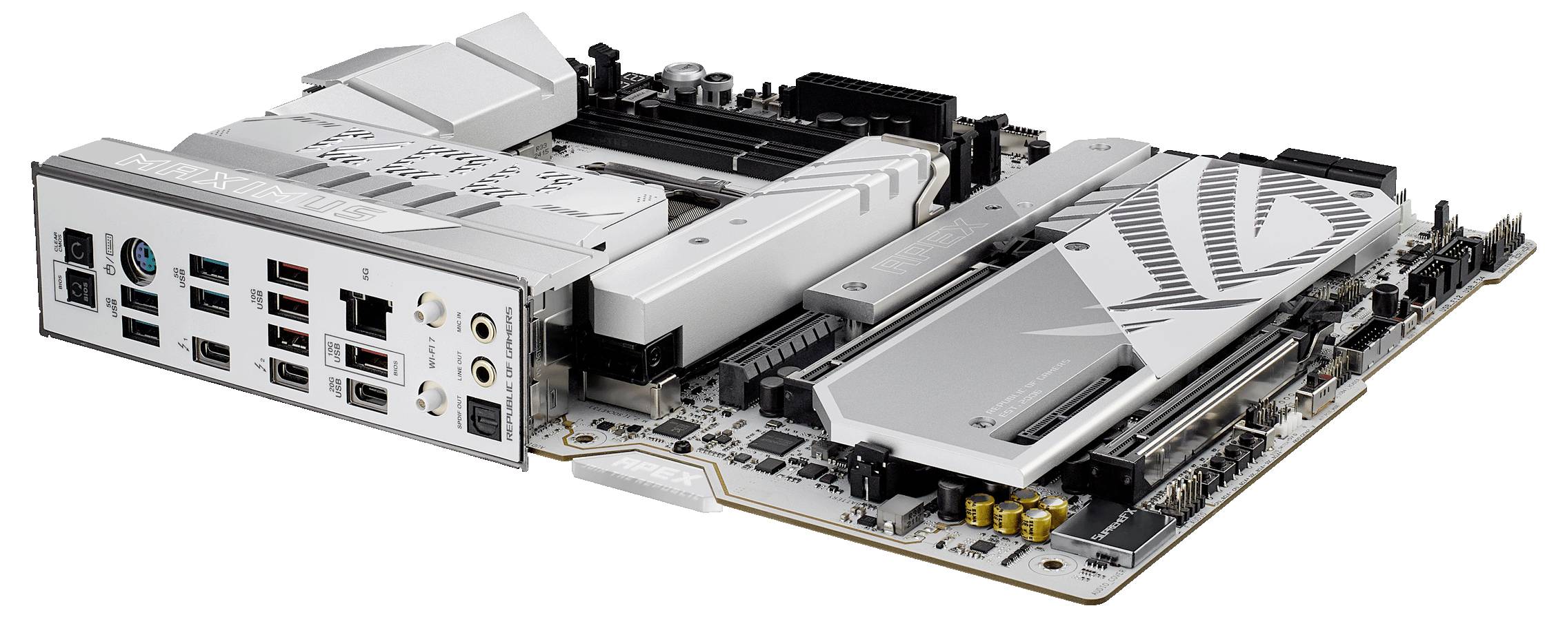 Asus ROG MAXIMUS Z890 APEX Mainboard Sockel (PC) Intel® LGA 1851 Formfaktor (Details) ATX Mainboard-Chipsatz Intel® Z890