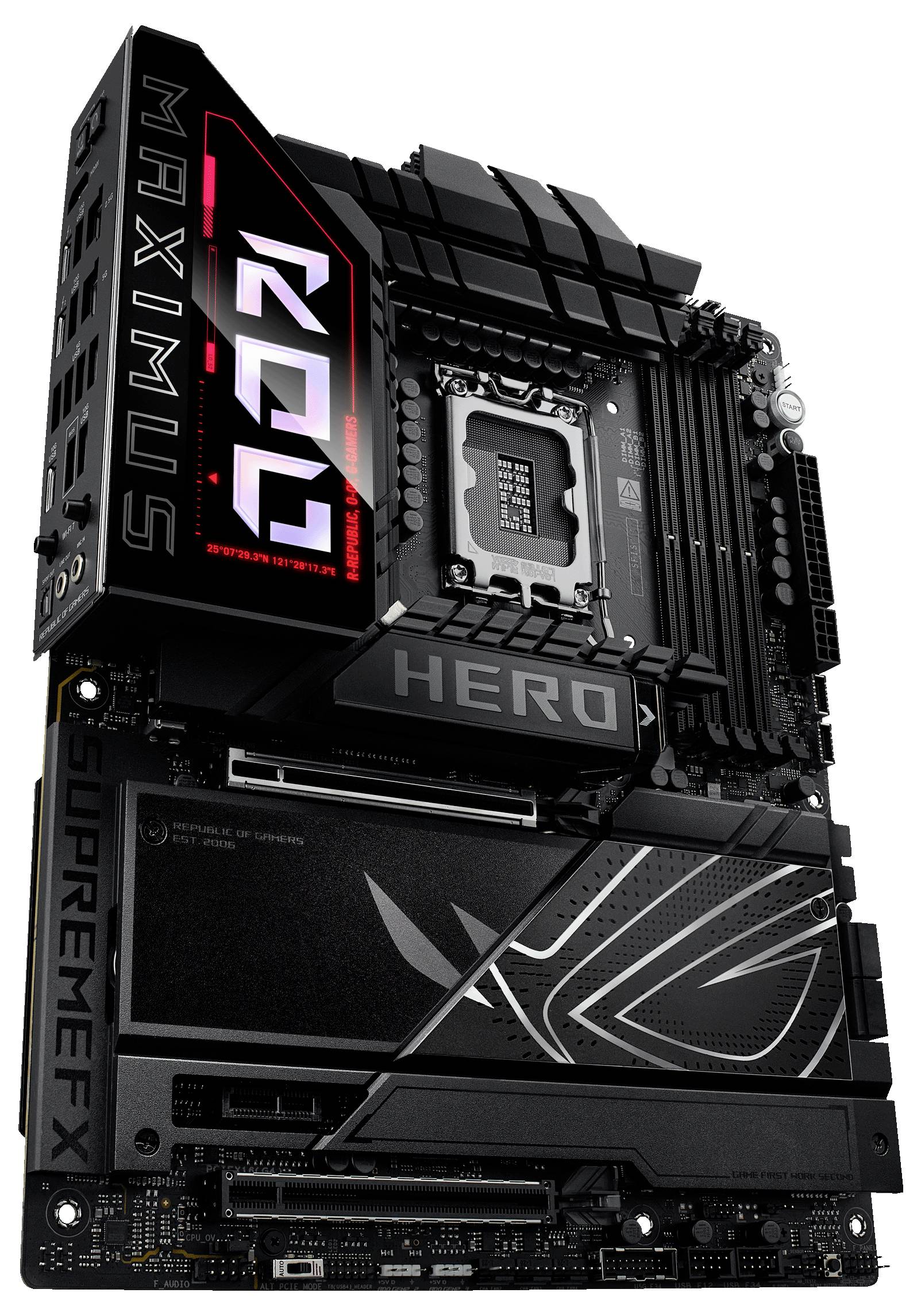Asus ROG MAXIMUS Z890 HERO Mainboard Sockel (PC) Intel® LGA 1851 Formfaktor (Details) ATX Mainboard-Chipsatz Intel® Z890