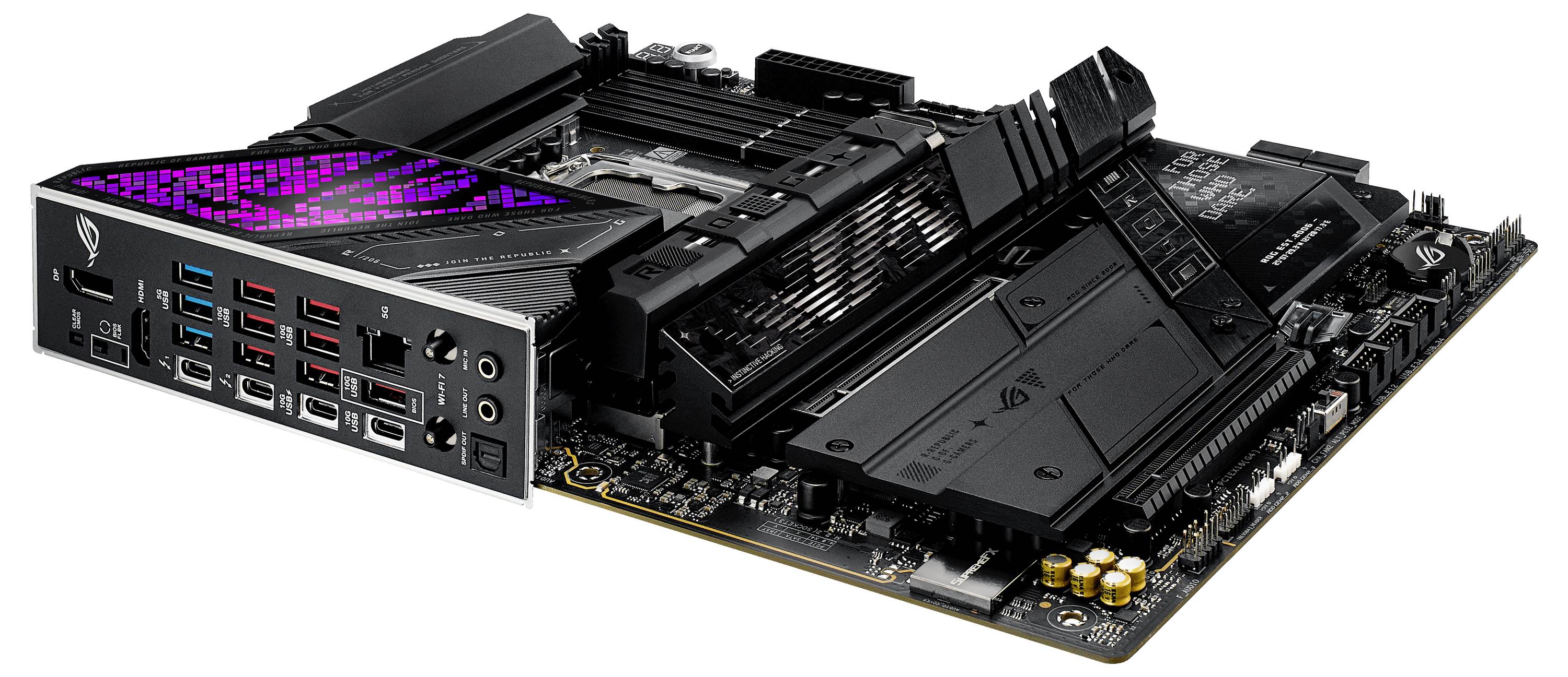 Asus ROG STRIX Z890-E GAMING WIFI Mainboard Sockel (PC) Intel® LGA 1851 Formfaktor (Details) ATX Mainboard-Chipsatz Intel® Z890