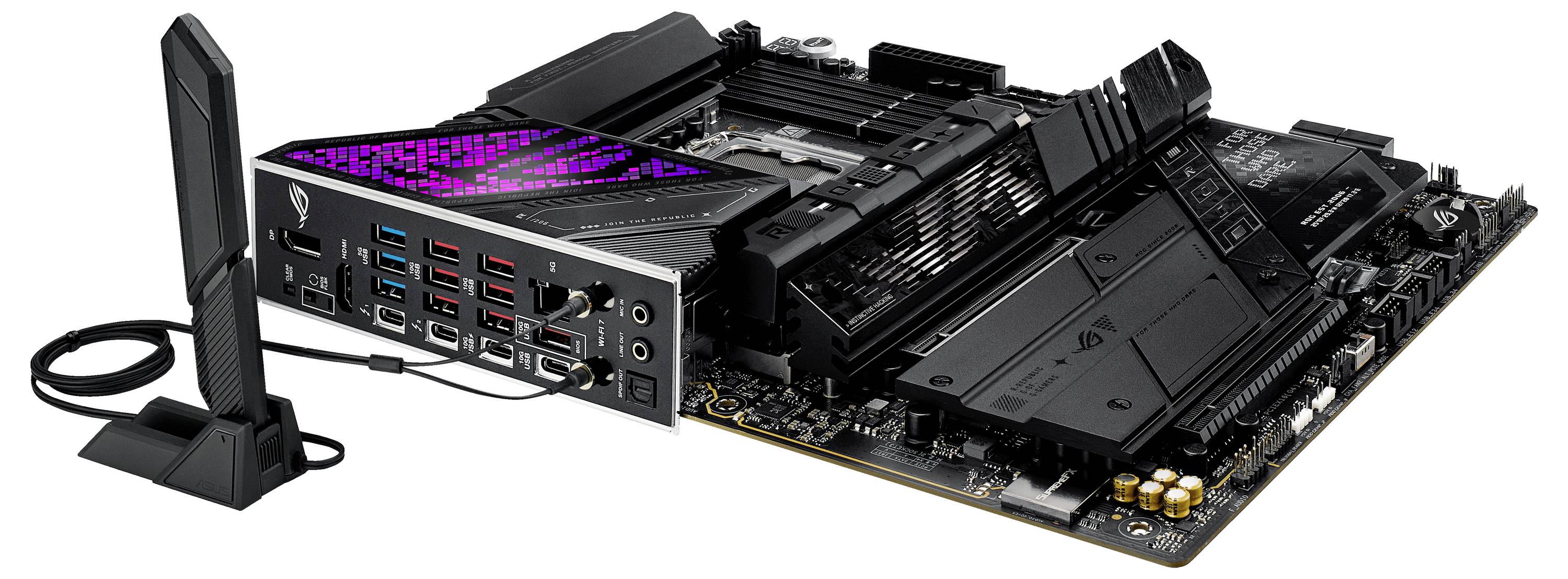 Asus ROG STRIX Z890-E GAMING WIFI Mainboard Sockel (PC) Intel® LGA 1851 Formfaktor (Details) ATX Mainboard-Chipsatz Intel® Z890
