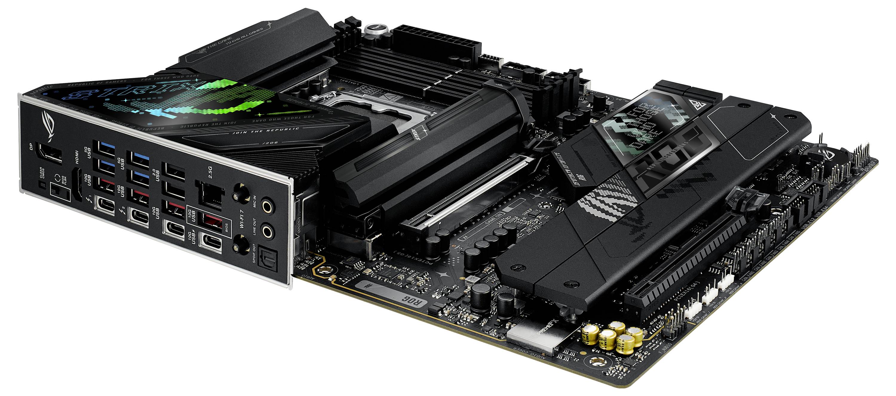 Asus ROG STRIX Z890-F GAMING WIFI Mainboard Sockel (PC) Intel® LGA 1851 Formfaktor (Details) ATX Mainboard-Chipsatz Intel® Z890