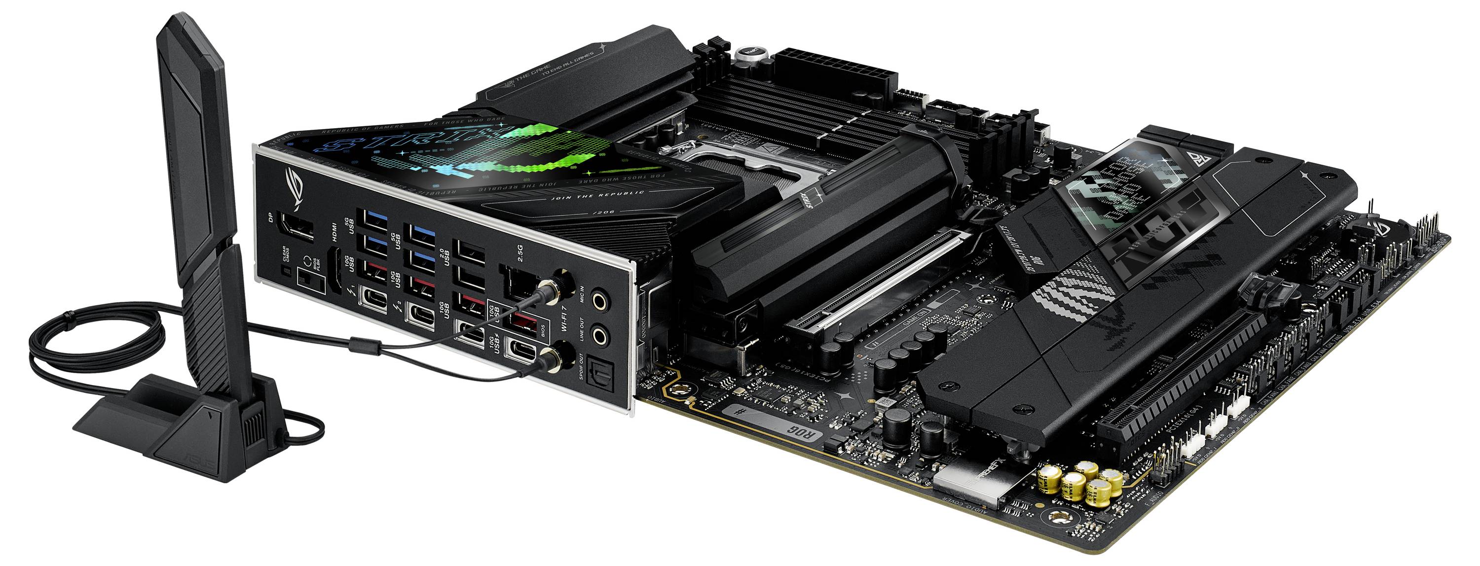 Asus ROG STRIX Z890-F GAMING WIFI Mainboard Sockel (PC) Intel® LGA 1851 Formfaktor (Details) ATX Mainboard-Chipsatz Intel® Z890