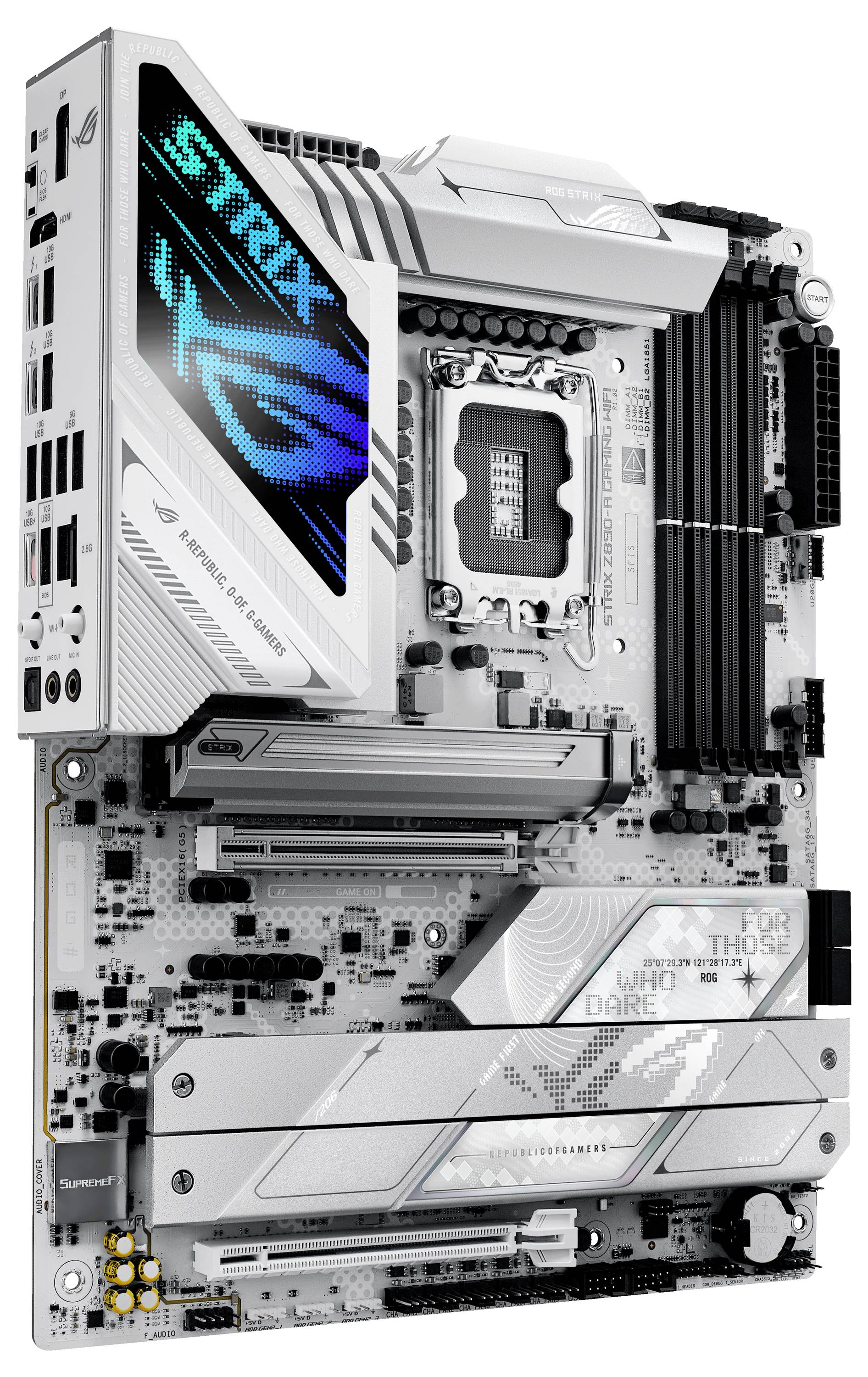Asus ROG STRIX Z890-A GAMING WIFI Mainboard Sockel (PC) Intel® LGA 1851 Formfaktor (Details) ATX Mainboard-Chipsatz Intel® Z890