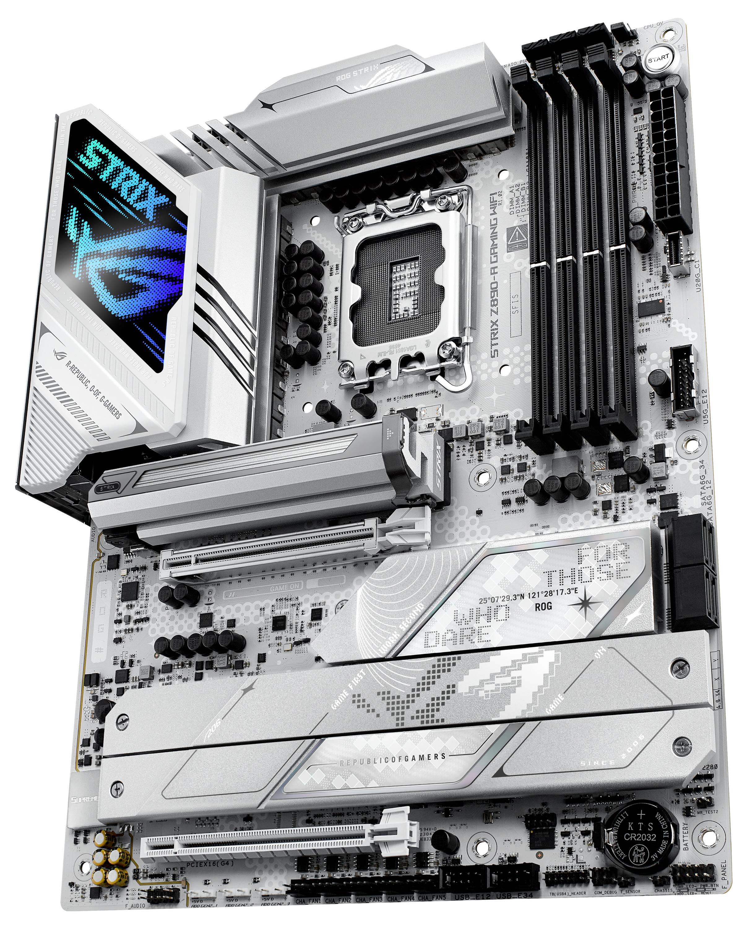 Asus ROG STRIX Z890-A GAMING WIFI Mainboard Sockel (PC) Intel® LGA 1851 Formfaktor (Details) ATX Mainboard-Chipsatz Intel® Z890