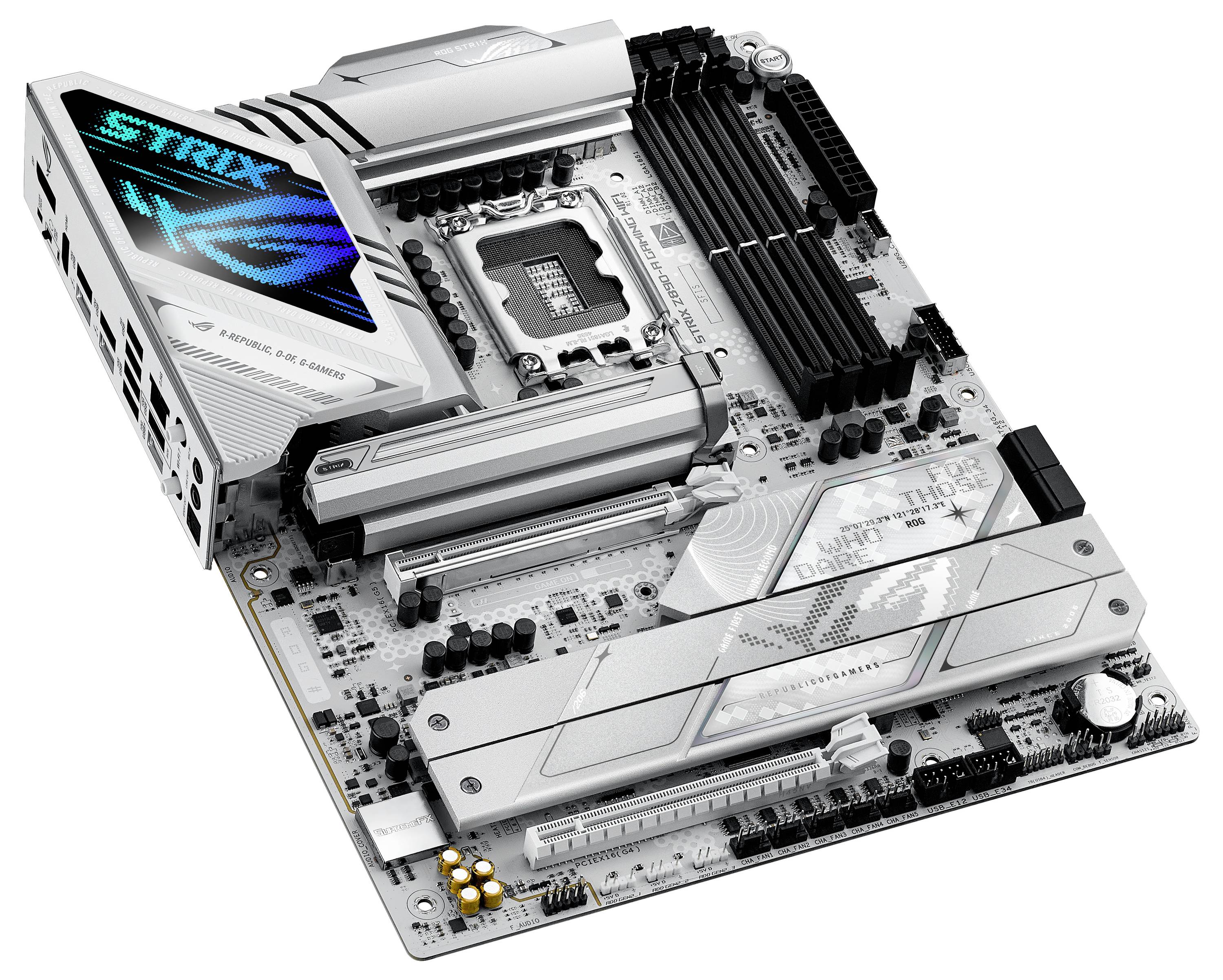 Asus ROG STRIX Z890-A GAMING WIFI Mainboard Sockel (PC) Intel® LGA 1851 Formfaktor (Details) ATX Mainboard-Chipsatz Intel® Z890