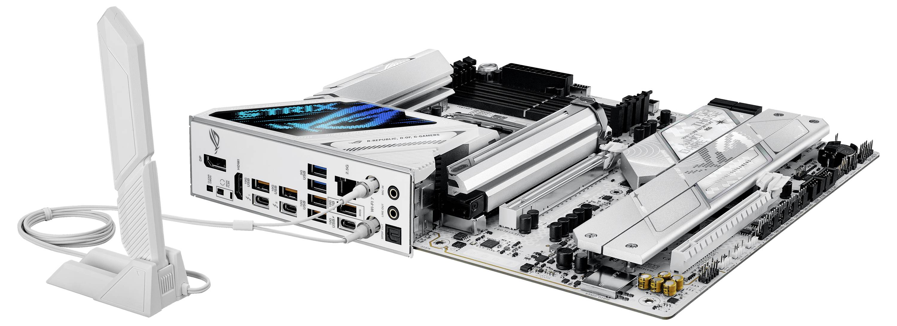 Asus ROG STRIX Z890-A GAMING WIFI Mainboard Sockel (PC) Intel® LGA 1851 Formfaktor (Details) ATX Mainboard-Chipsatz Intel® Z890