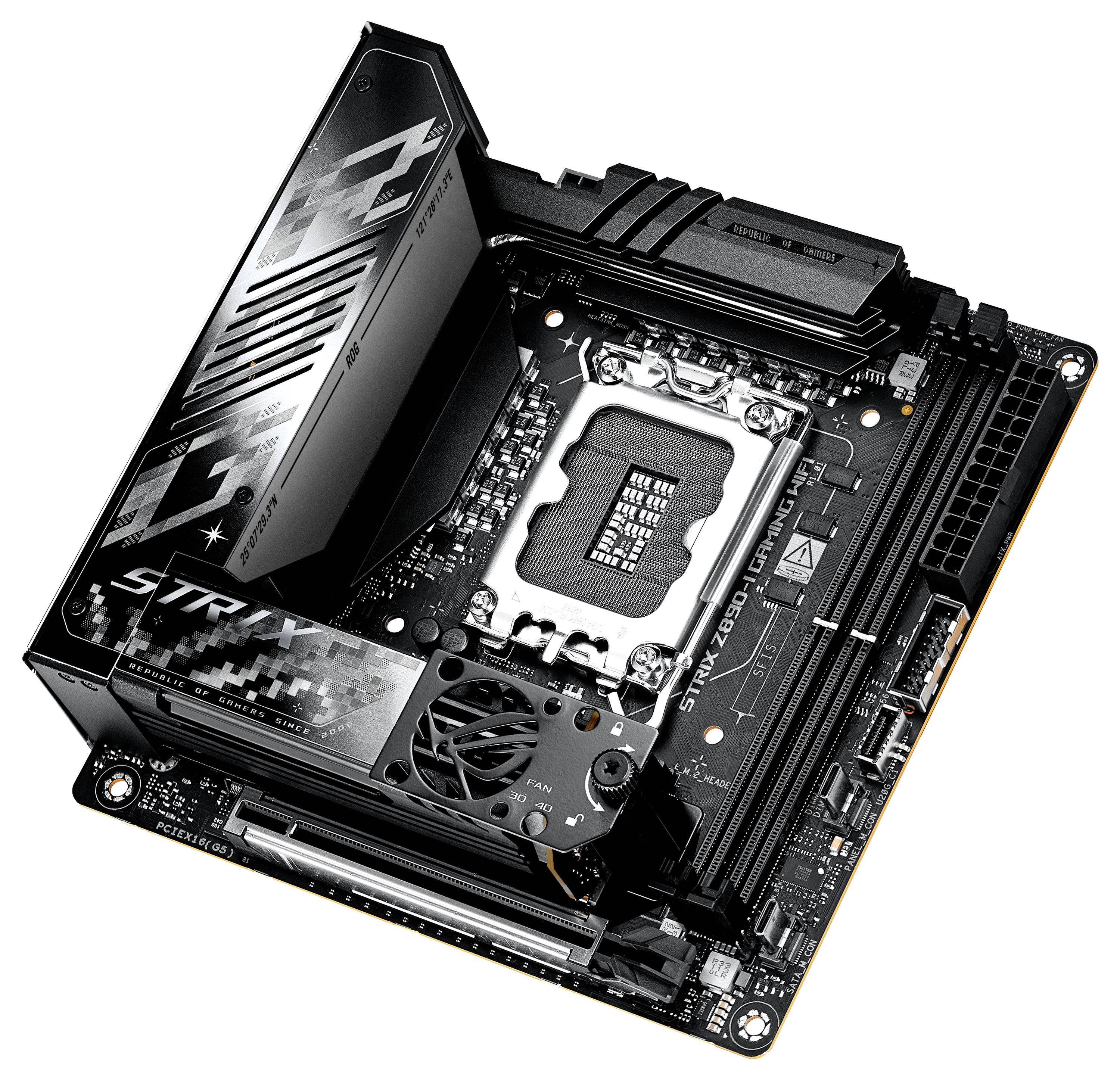 Asus ROG STRIX Z890-I GAMING WIFI Mainboard Sockel (PC) Intel® LGA 1851 Mainboard-Chipsatz Intel® Z890