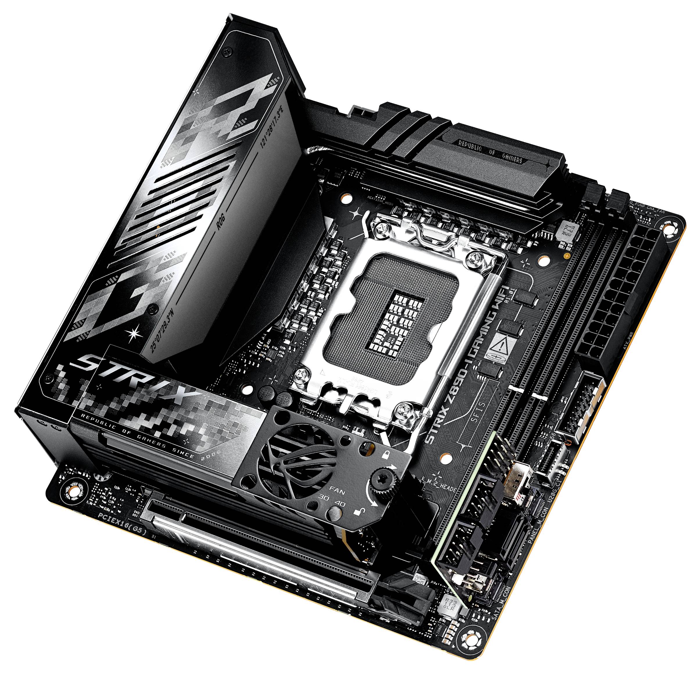 Asus ROG STRIX Z890-I GAMING WIFI Mainboard Sockel (PC) Intel® LGA 1851 Mainboard-Chipsatz Intel® Z890
