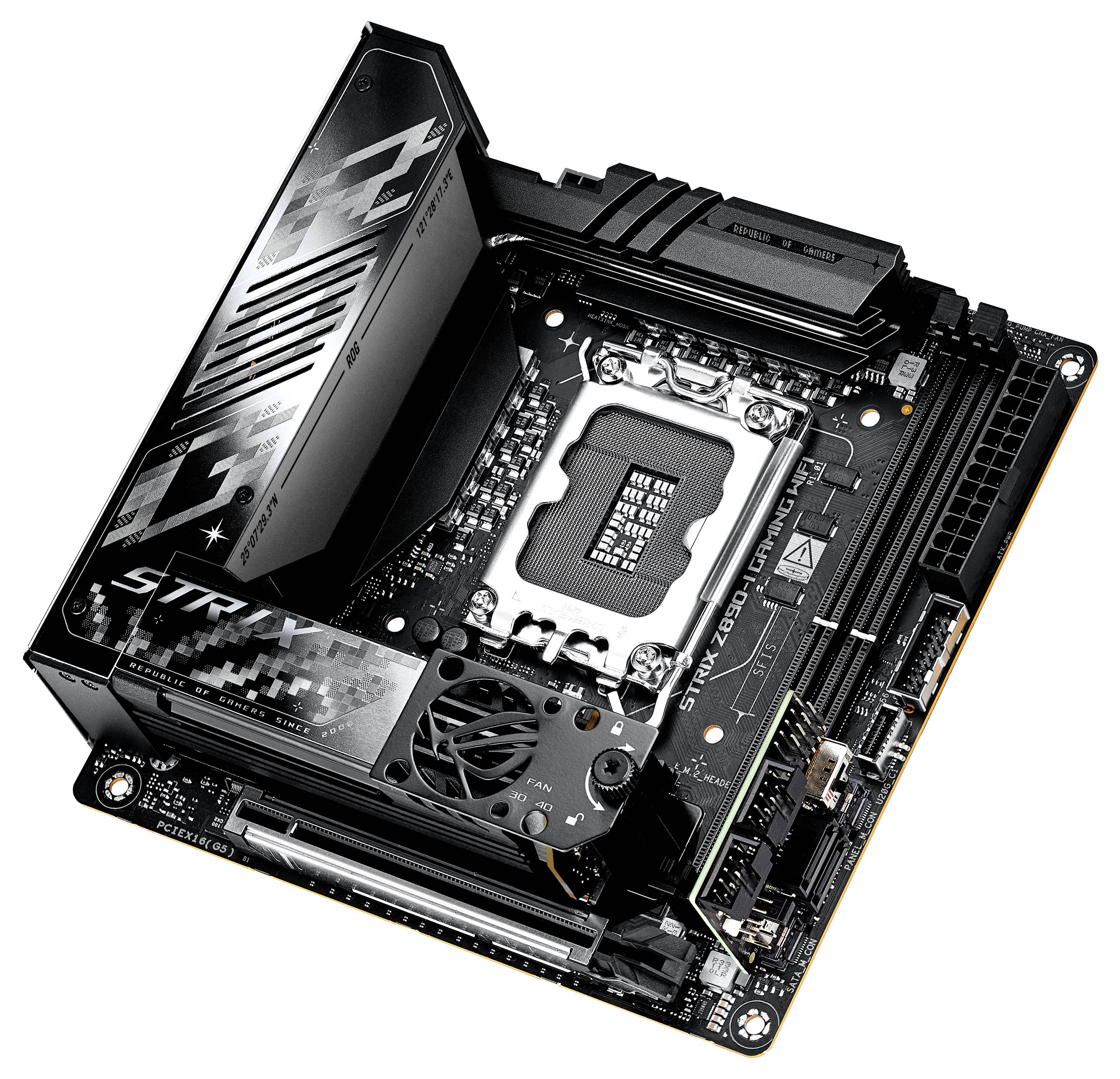 Asus ROG STRIX Z890-I GAMING WIFI Mainboard Sockel (PC) Intel® LGA 1851 Mainboard-Chipsatz Intel® Z890