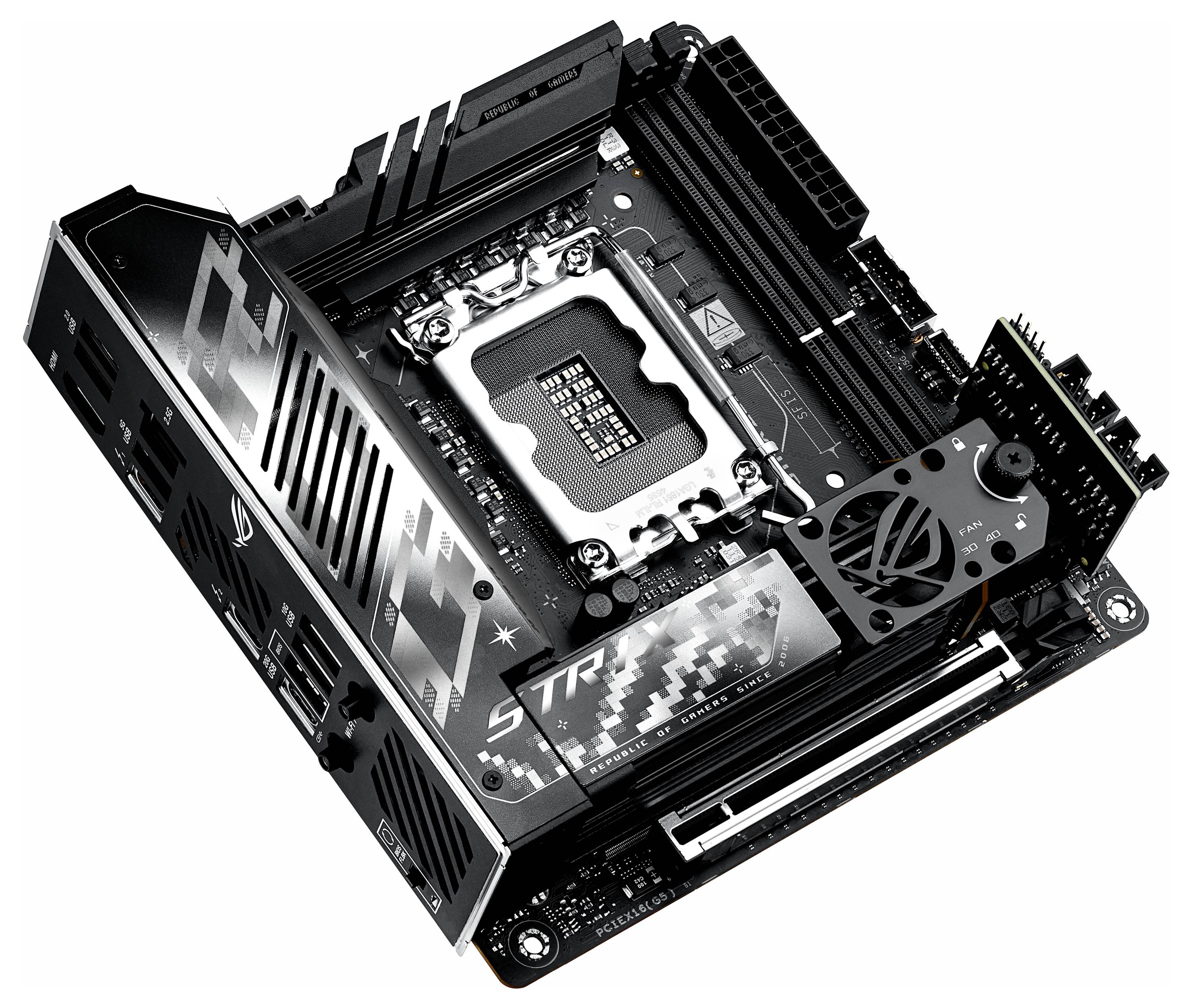 Asus ROG STRIX Z890-I GAMING WIFI Mainboard Sockel (PC) Intel® LGA 1851 Mainboard-Chipsatz Intel® Z890