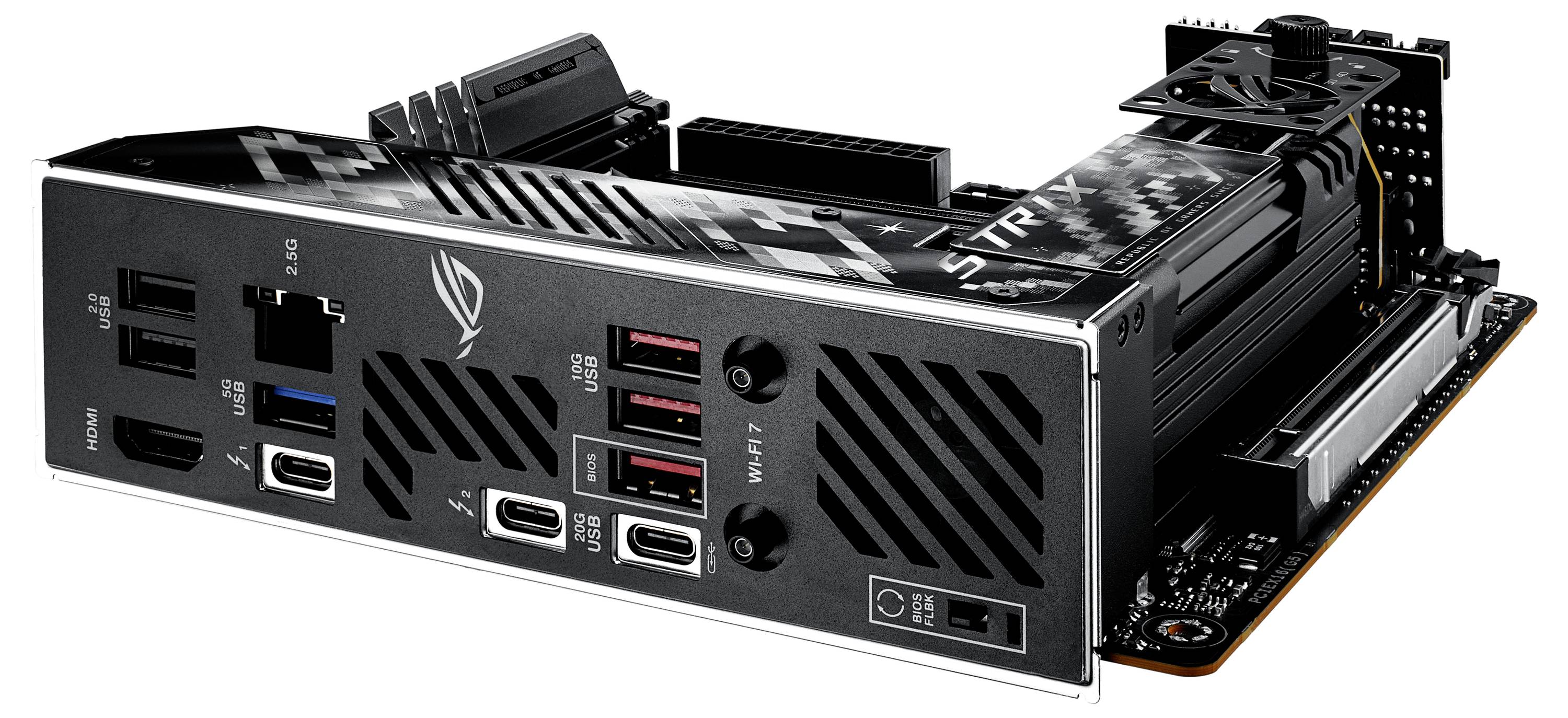 Asus ROG STRIX Z890-I GAMING WIFI Mainboard Sockel (PC) Intel® LGA 1851 Mainboard-Chipsatz Intel® Z890