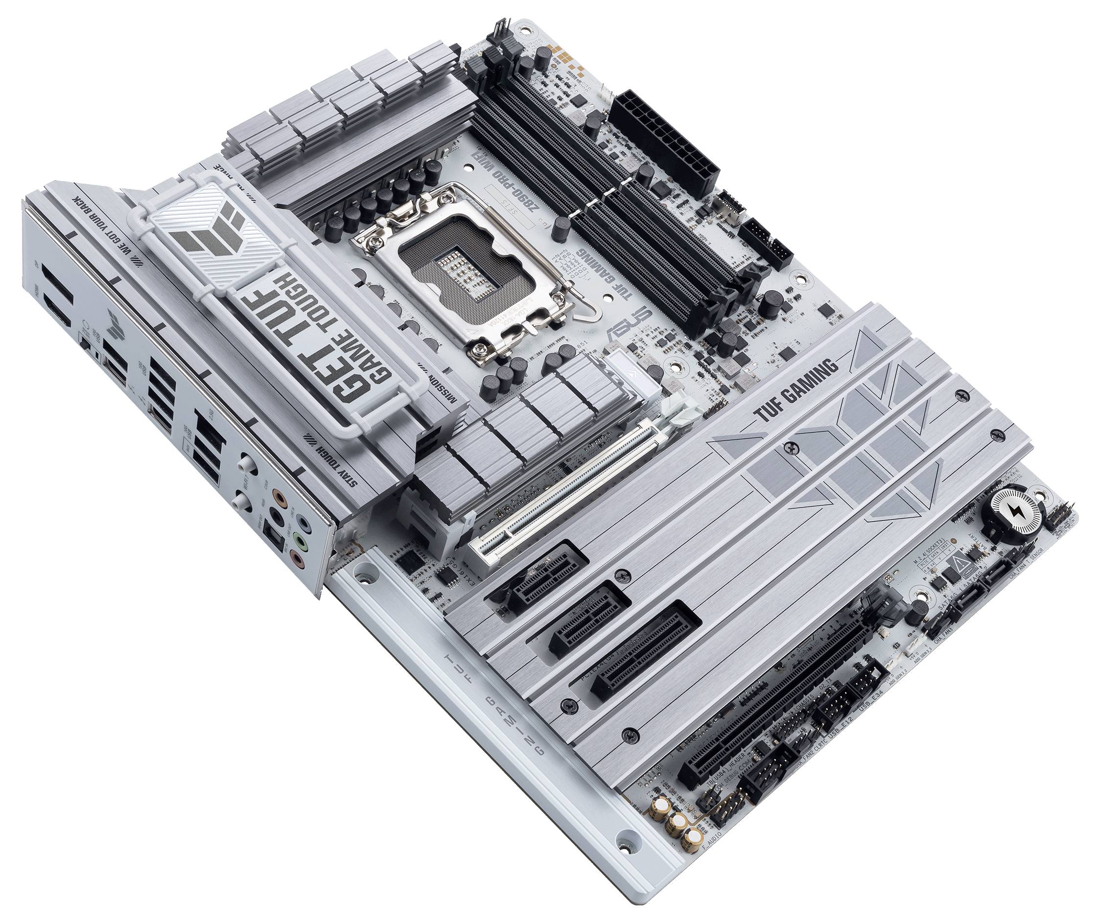 Asus TUF GAMING Z890-PRO WIFI Mainboard Sockel (PC) Intel® LGA 1851 Formfaktor (Details) ATX Mainboard-Chipsatz Intel® Z890