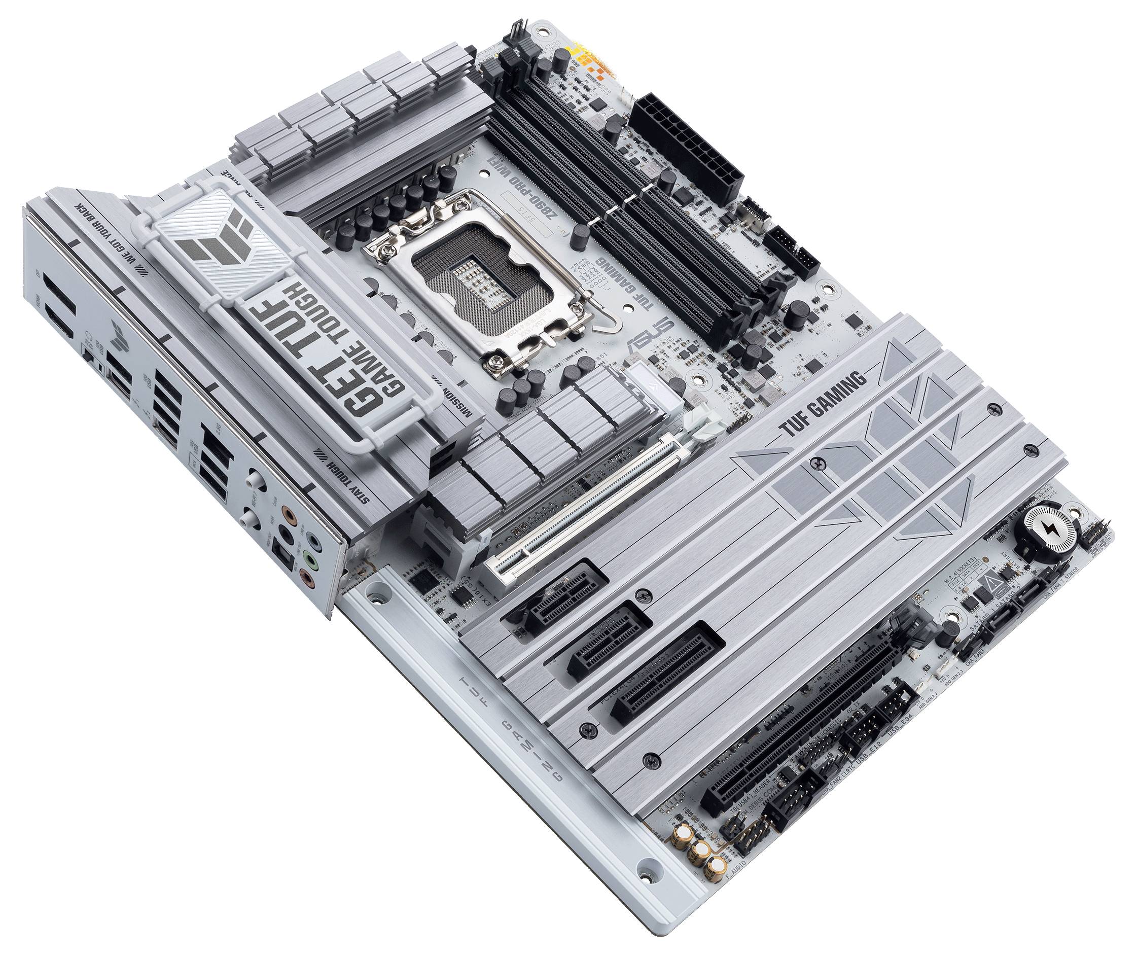 Asus TUF GAMING Z890-PRO WIFI Mainboard Sockel (PC) Intel® LGA 1851 Formfaktor (Details) ATX Mainboard-Chipsatz Intel® Z890