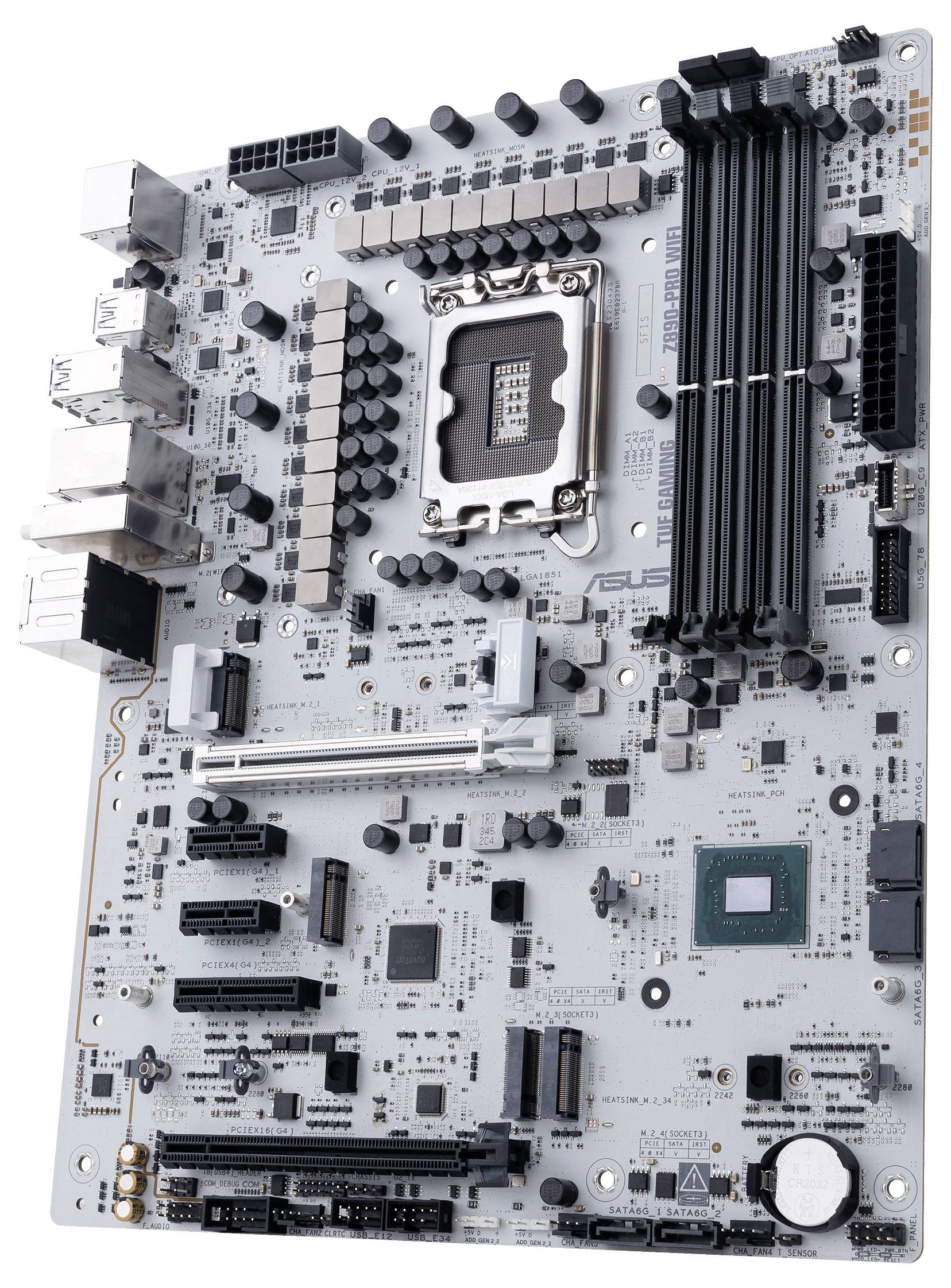 Asus TUF GAMING Z890-PRO WIFI Mainboard Sockel (PC) Intel® LGA 1851 Formfaktor (Details) ATX Mainboard-Chipsatz Intel® Z890