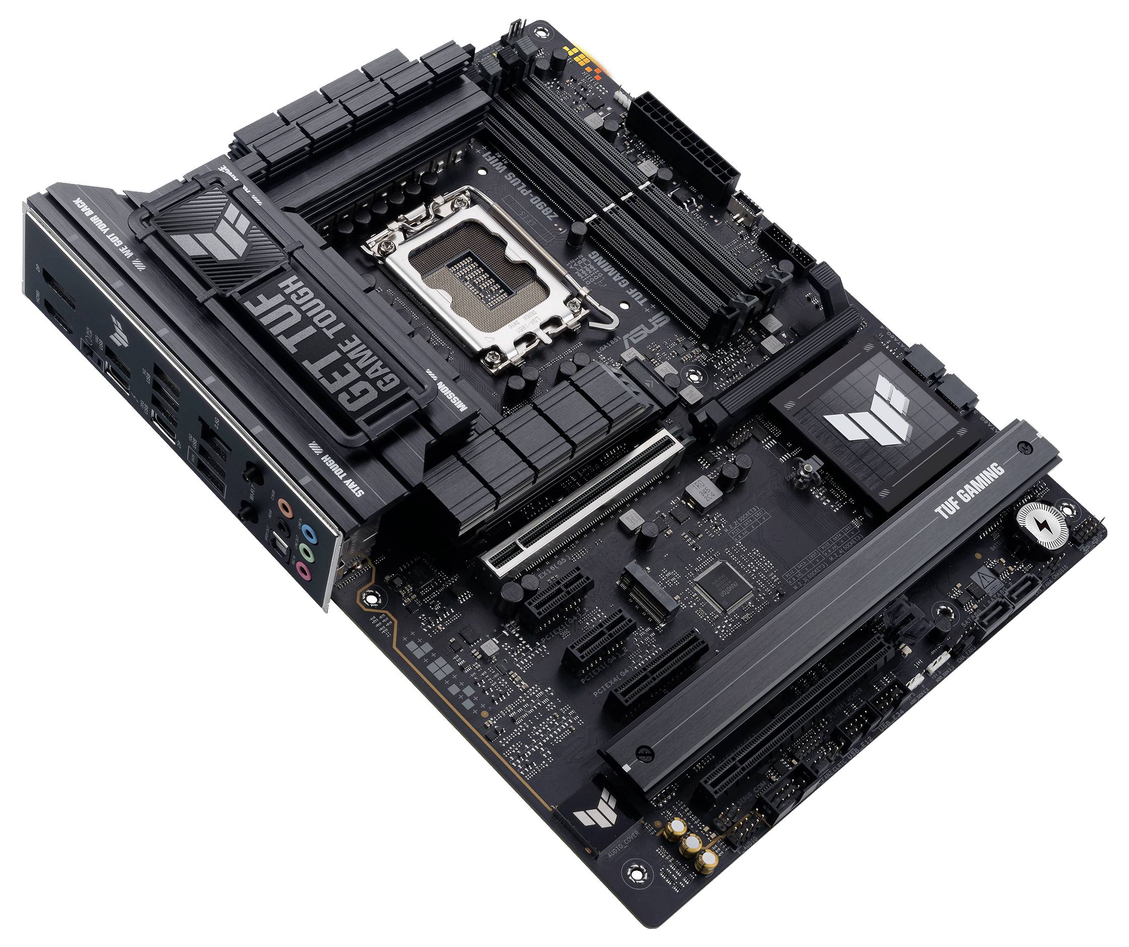 Asus TUF GAMING Z890-PLUS WIFI Mainboard Sockel (PC) Intel® LGA 1851 Formfaktor (Details) ATX Mainboard-Chipsatz Intel® Z890