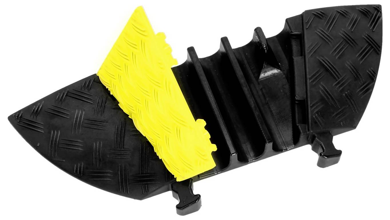 DEFENDER by Adam Hall Endstück weiblich 85320F Polyurethan Gelb, Schwarz Inhalt: 1St.