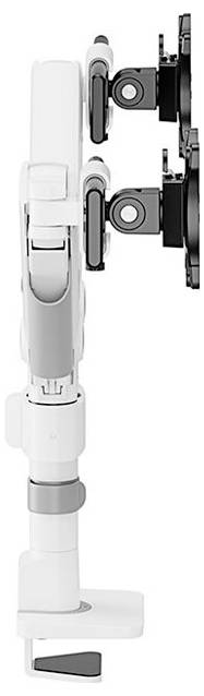 Neomounts DS65S-950WH2 Monitor-Tischhalterung 61cm (24") - 86,4cm (34") Weiß Höhenverstellbar, Neigbar, Schwenkbar, Rotierbar