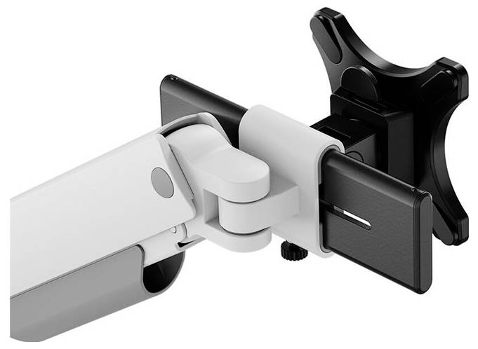 Neomounts DS65S-950WH2 Monitor-Tischhalterung 61cm (24") - 86,4cm (34") Weiß Höhenverstellbar, Neigbar, Schwenkbar, Rotierbar