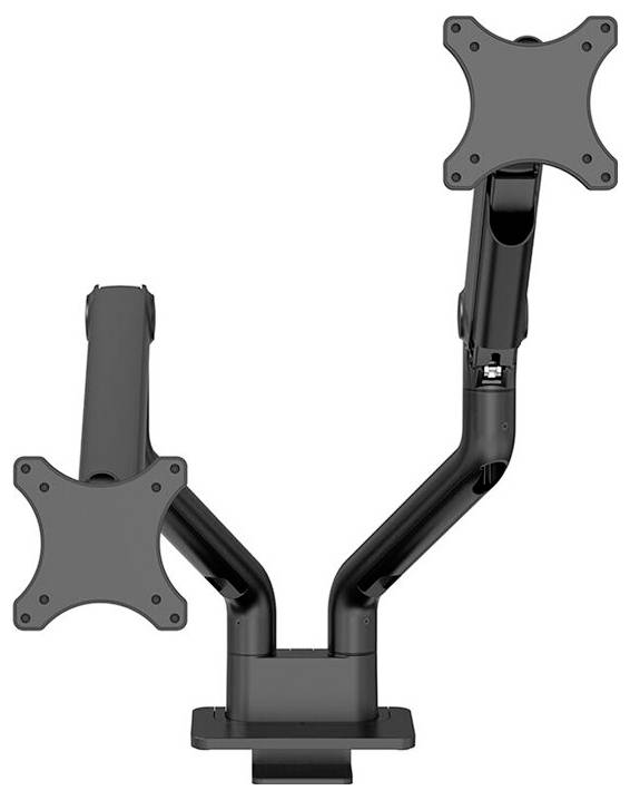 Neomounts DS70S-950BL2 Monitor-Tischhalterung 43,2cm (17") - 88,9cm (35") Schwarz Höhenverstellbar, Neigbar, Schwenkbar, Rotierbar
