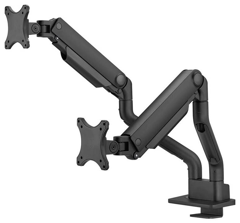 Neomounts DS70S-950BL2 Monitor-Tischhalterung 43,2cm (17") - 88,9cm (35") Schwarz Höhenverstellbar, Neigbar, Schwenkbar, Rotierbar