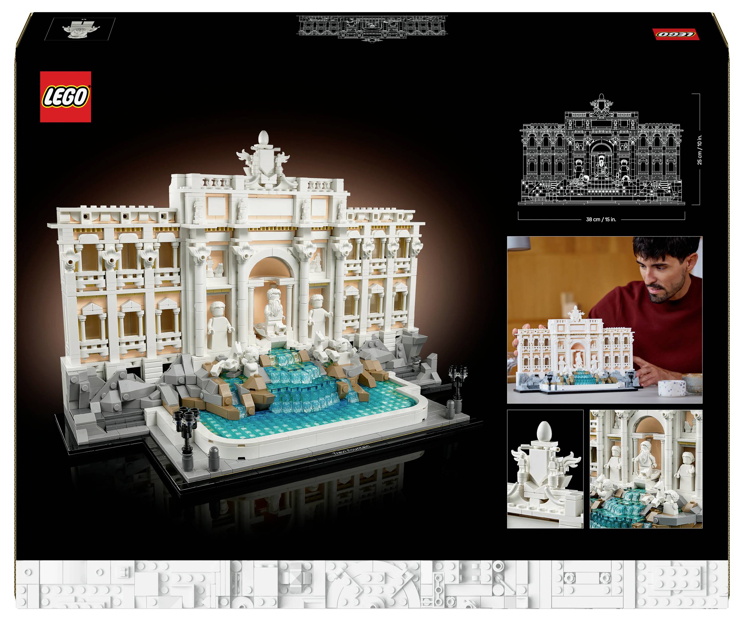 21062 LEGO® ARCHITECTURE Trevi-Brunnen