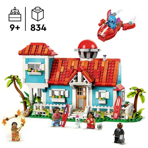 43268 LEGO® DISNEY Das Strandhaus aus „Lilo und Stitch“ 43268 LEGO® DISNEY Das Strandhaus aus „Lilo und Stitch“