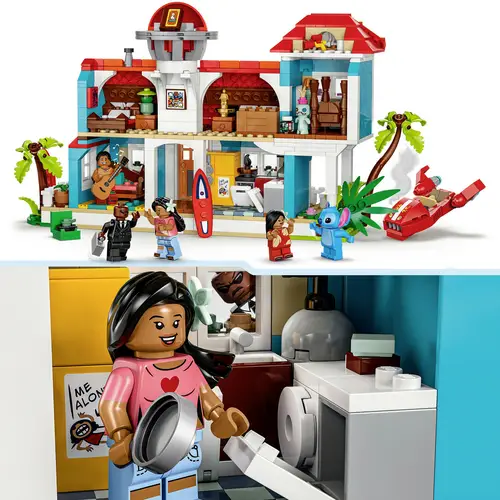 43268 LEGO® DISNEY Das Strandhaus aus „Lilo und Stitch“ 43268 LEGO® DISNEY Das Strandhaus aus „Lilo und Stitch“