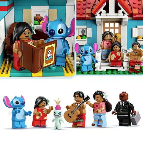 43268 LEGO® DISNEY Das Strandhaus aus „Lilo und Stitch“ 43268 LEGO® DISNEY Das Strandhaus aus „Lilo und Stitch“