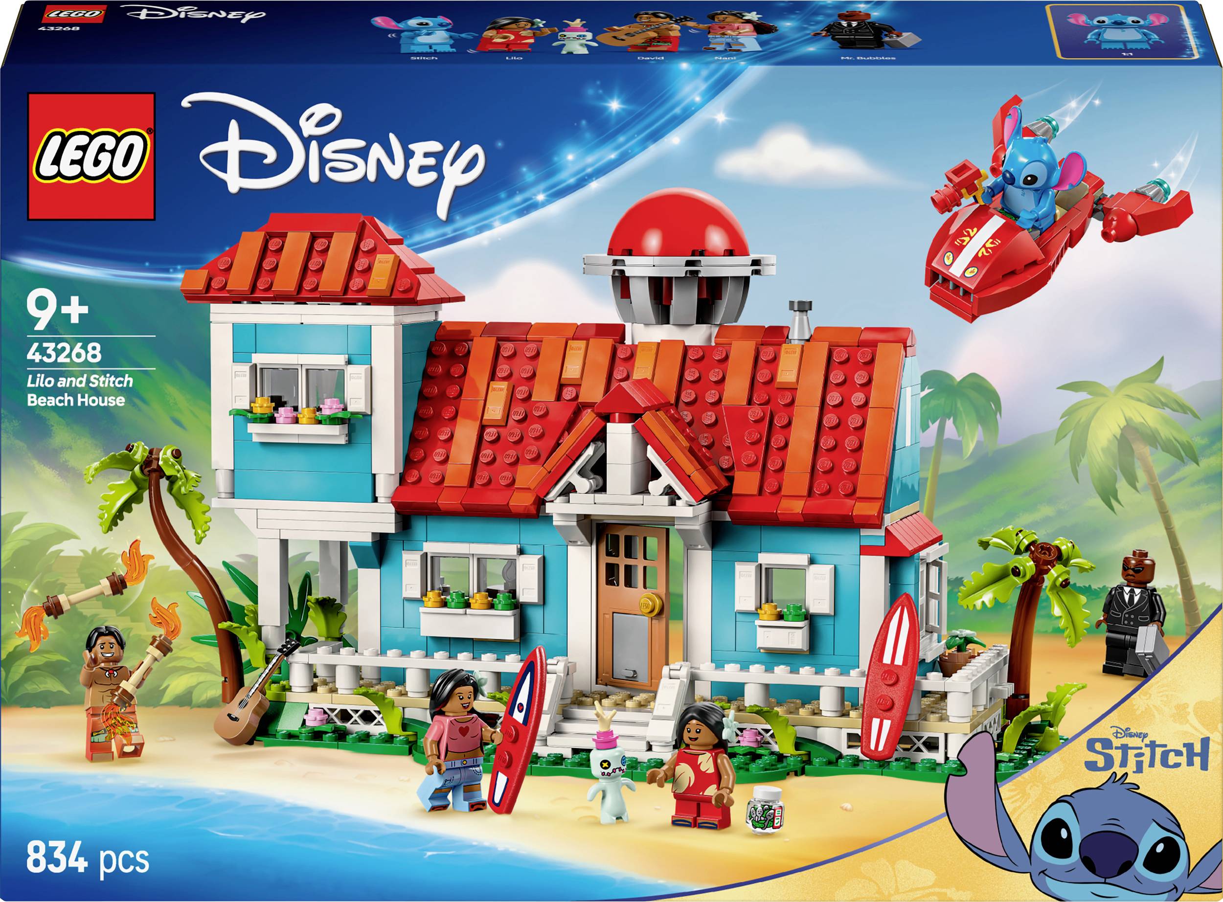 43268 LEGO® DISNEY Das Strandhaus aus „Lilo und Stitch“