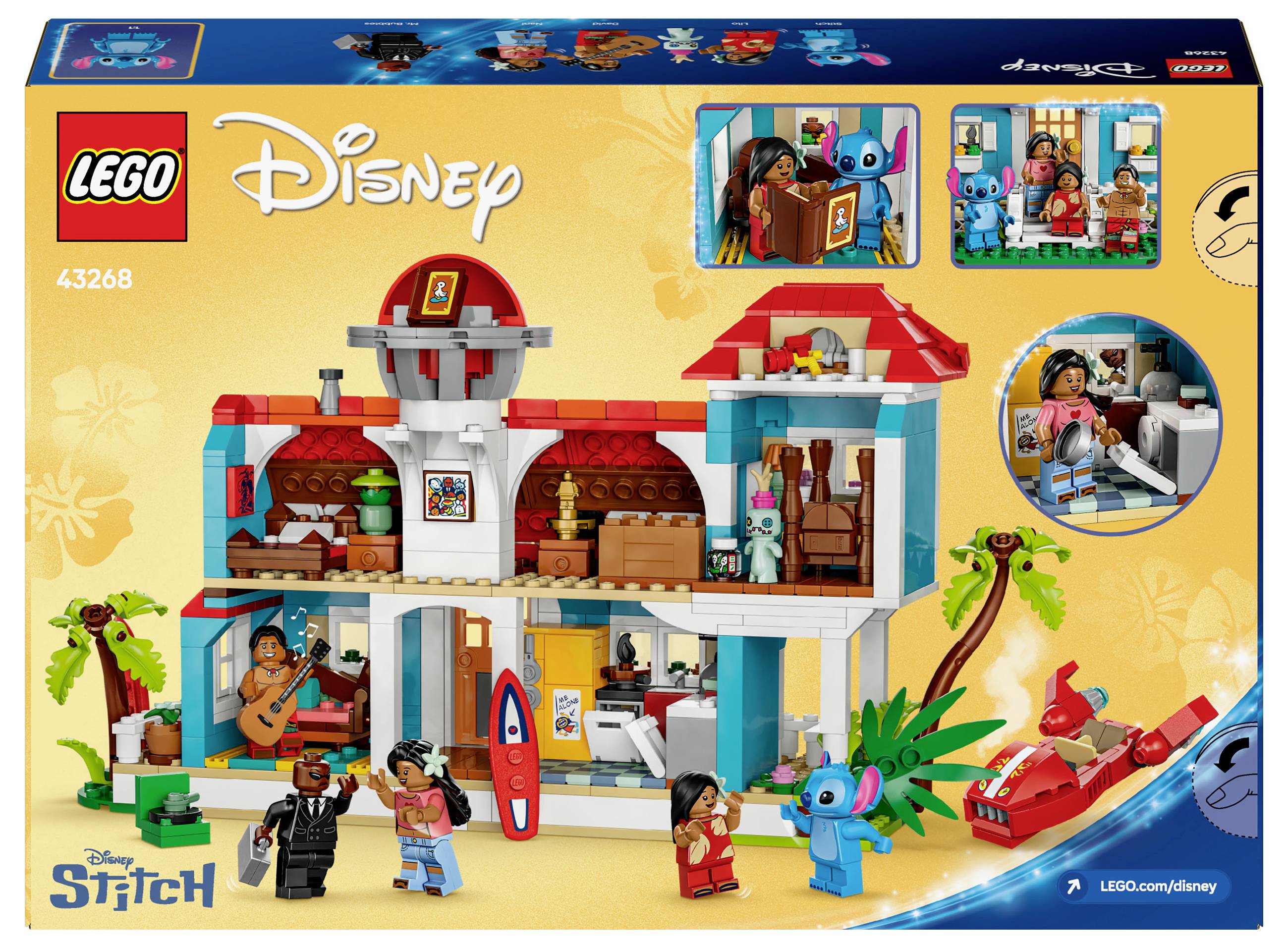 43268 LEGO® DISNEY Das Strandhaus aus „Lilo und Stitch“