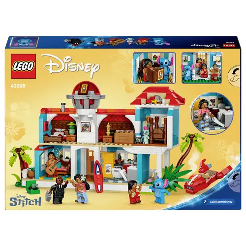 43268 LEGO® DISNEY Das Strandhaus aus „Lilo und Stitch“ 43268 LEGO® DISNEY Das Strandhaus aus „Lilo und Stitch“