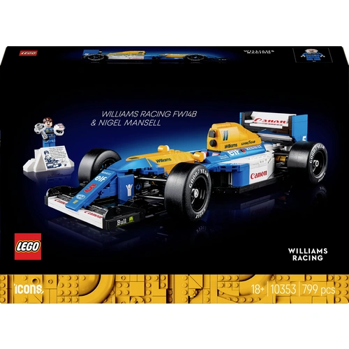 10353 LEGO® ICONS™ Williams Racing FW14B mit Nigel Mansell 10353 LEGO® ICONS™ Williams Racing FW14B mit Nigel Mansell