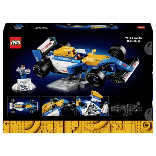 10353 LEGO® ICONS™ Williams Racing FW14B mit Nigel Mansell 10353 LEGO® ICONS™ Williams Racing FW14B mit Nigel Mansell