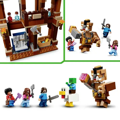 21272 LEGO® MINECRAFT Waldanwesen mit Boxring 21272 LEGO® MINECRAFT Waldanwesen mit Boxring