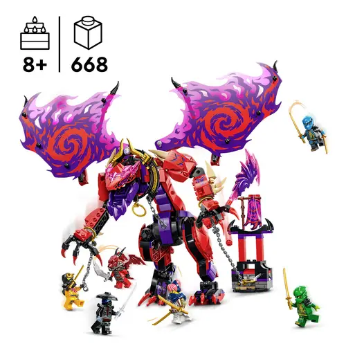 71832 LEGO® NINJAGO Chaosdrache Donnerzahn 71832 LEGO® NINJAGO Chaosdrache Donnerzahn