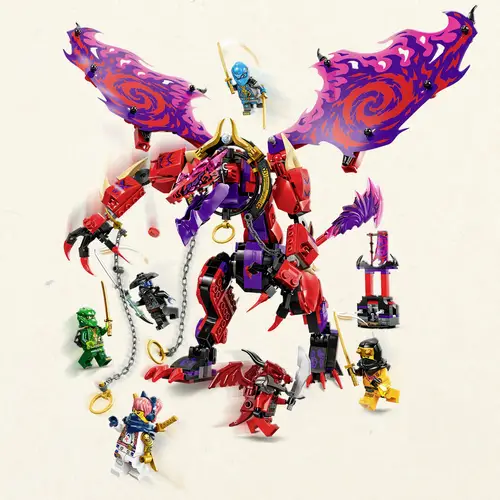 71832 LEGO® NINJAGO Chaosdrache Donnerzahn 71832 LEGO® NINJAGO Chaosdrache Donnerzahn