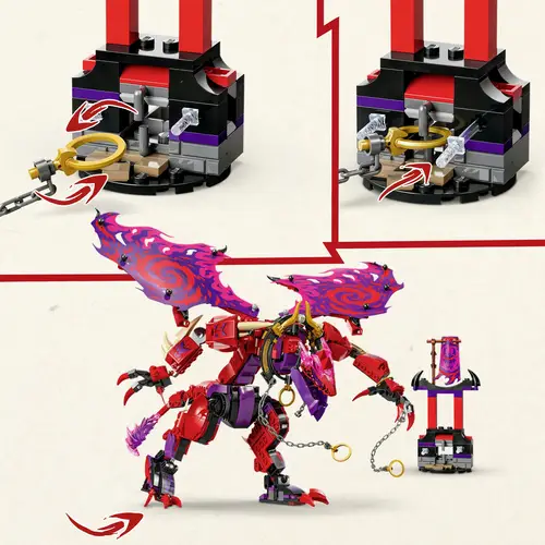 71832 LEGO® NINJAGO Chaosdrache Donnerzahn 71832 LEGO® NINJAGO Chaosdrache Donnerzahn