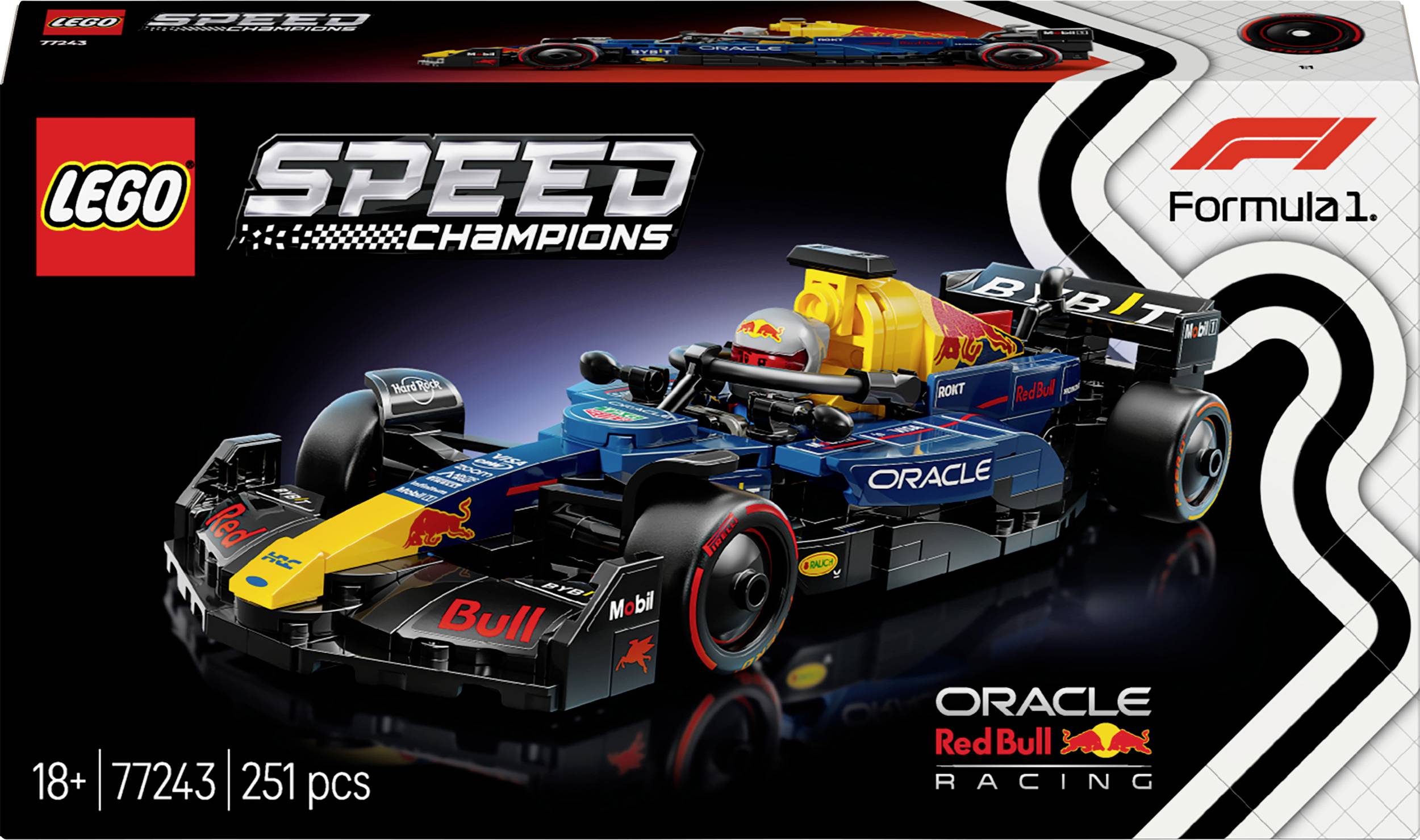 77243 LEGO® SPEED CHAMPIONS Oracle Red Bull Racing RB20 F1® Rennauto