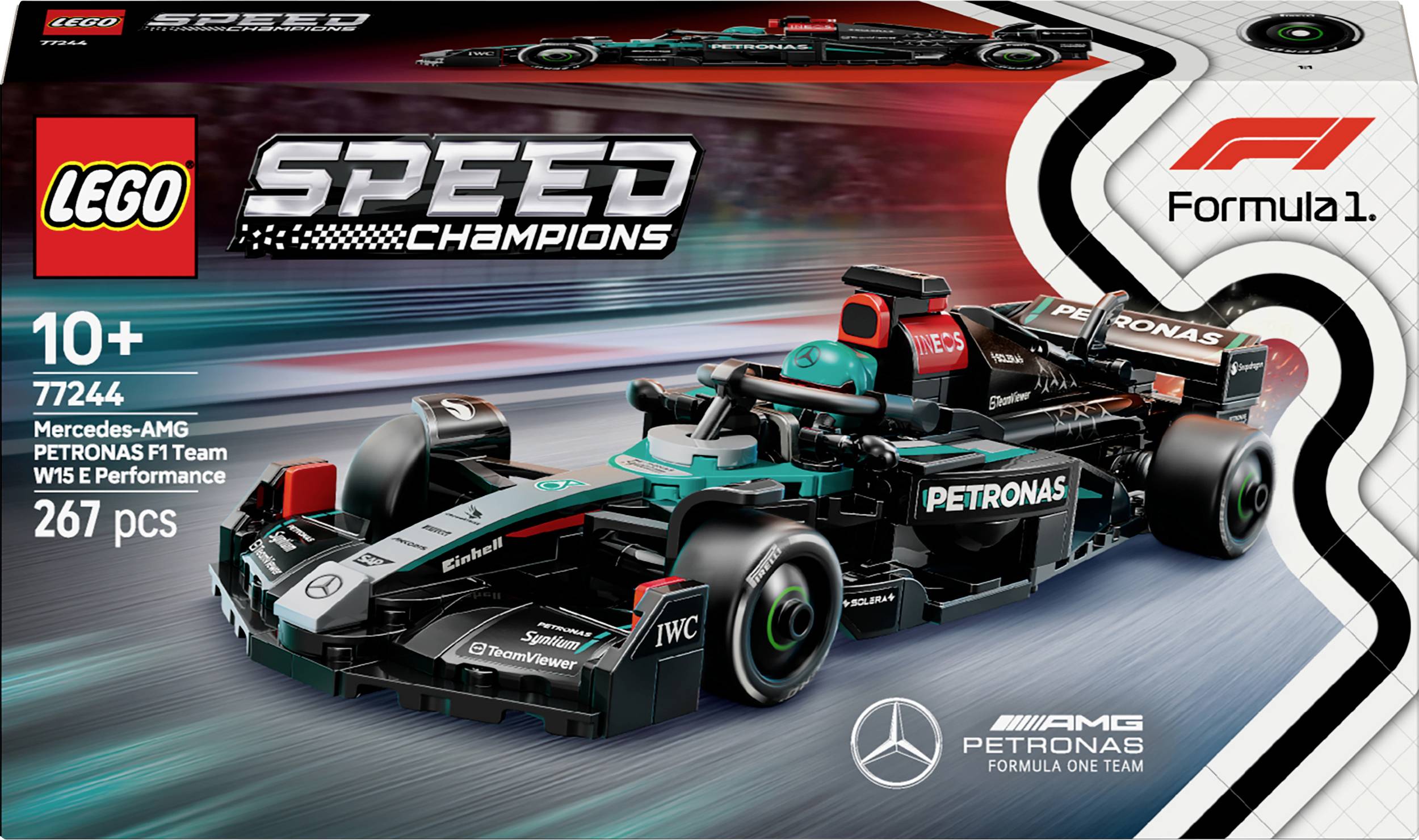 77244 LEGO® SPEED CHAMPIONS Mercedes-AMG F1® W15 Rennauto