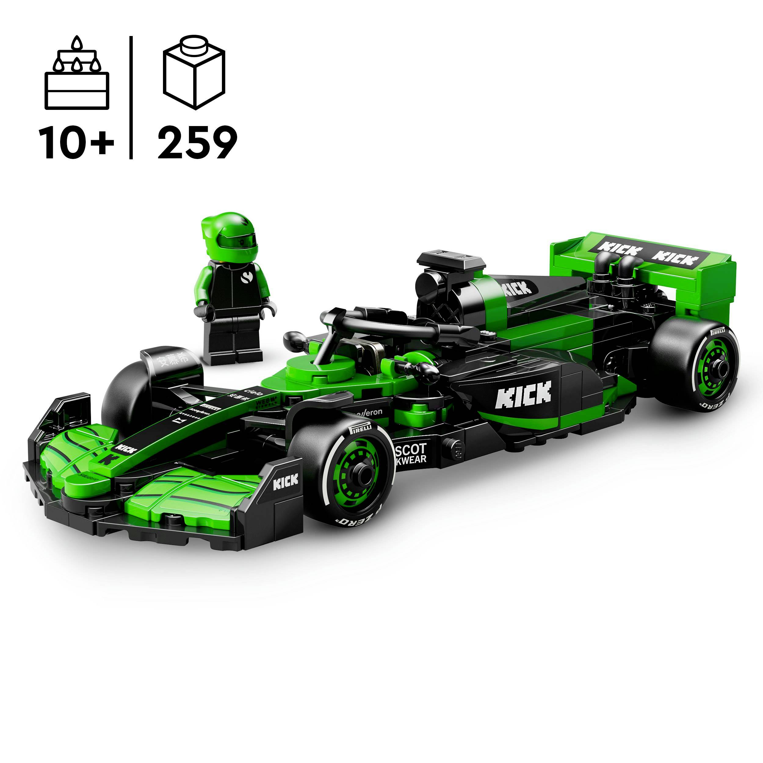 77247 LEGO® SPEED CHAMPIONS KICK Sauber F1® Team C44 Rennauto