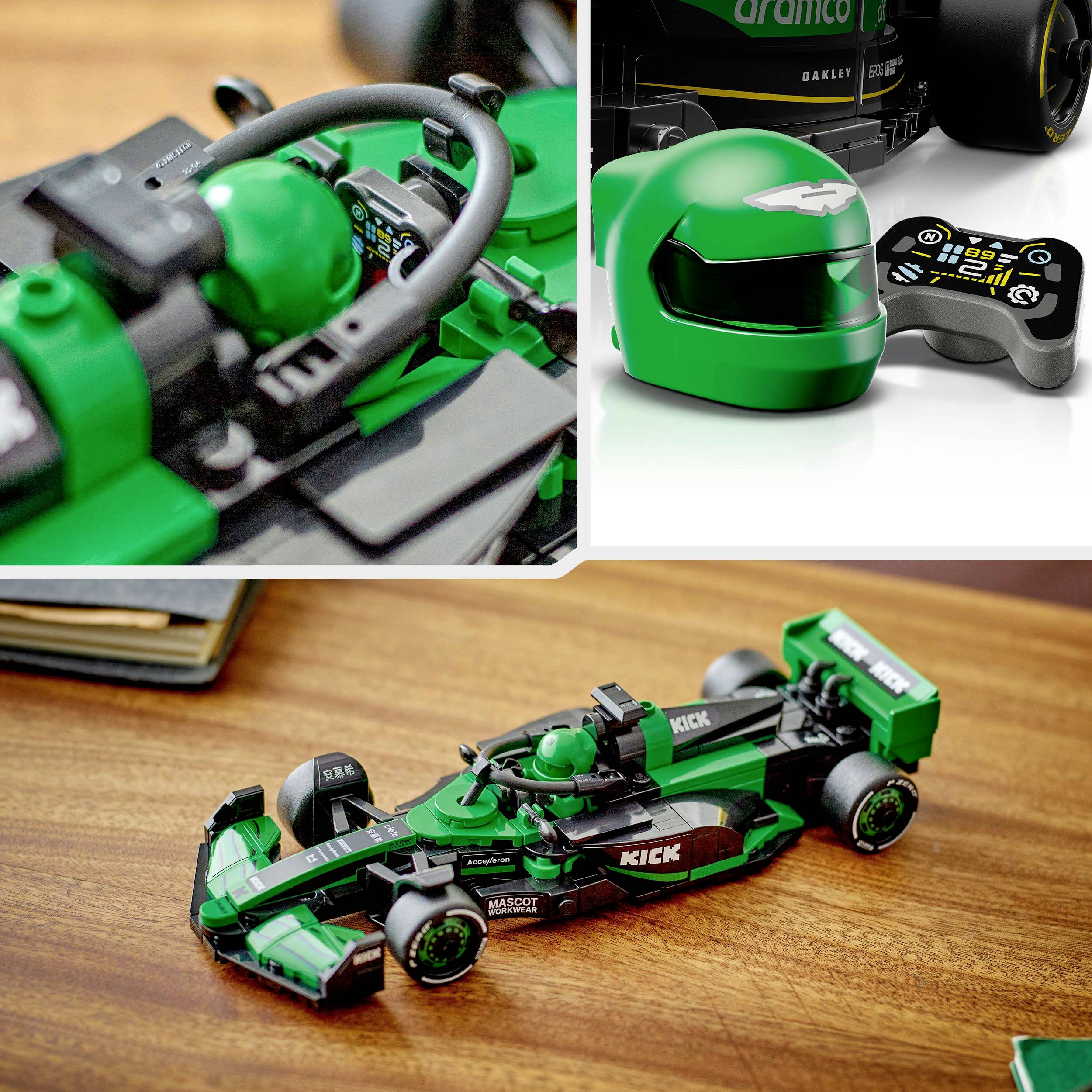 77247 LEGO® SPEED CHAMPIONS KICK Sauber F1® Team C44 Rennauto