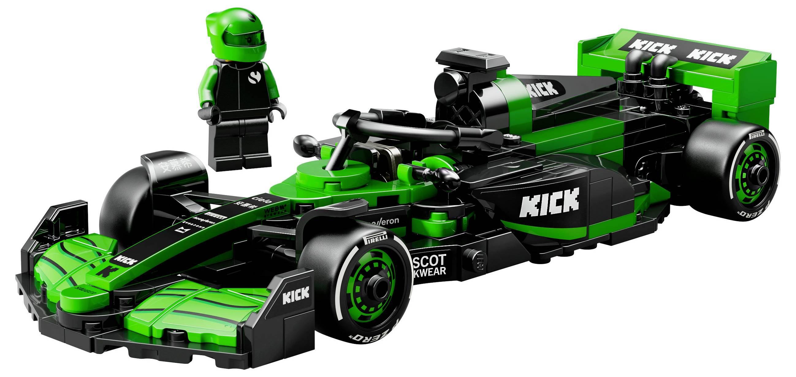 77247 LEGO® SPEED CHAMPIONS KICK Sauber F1® Team C44 Rennauto