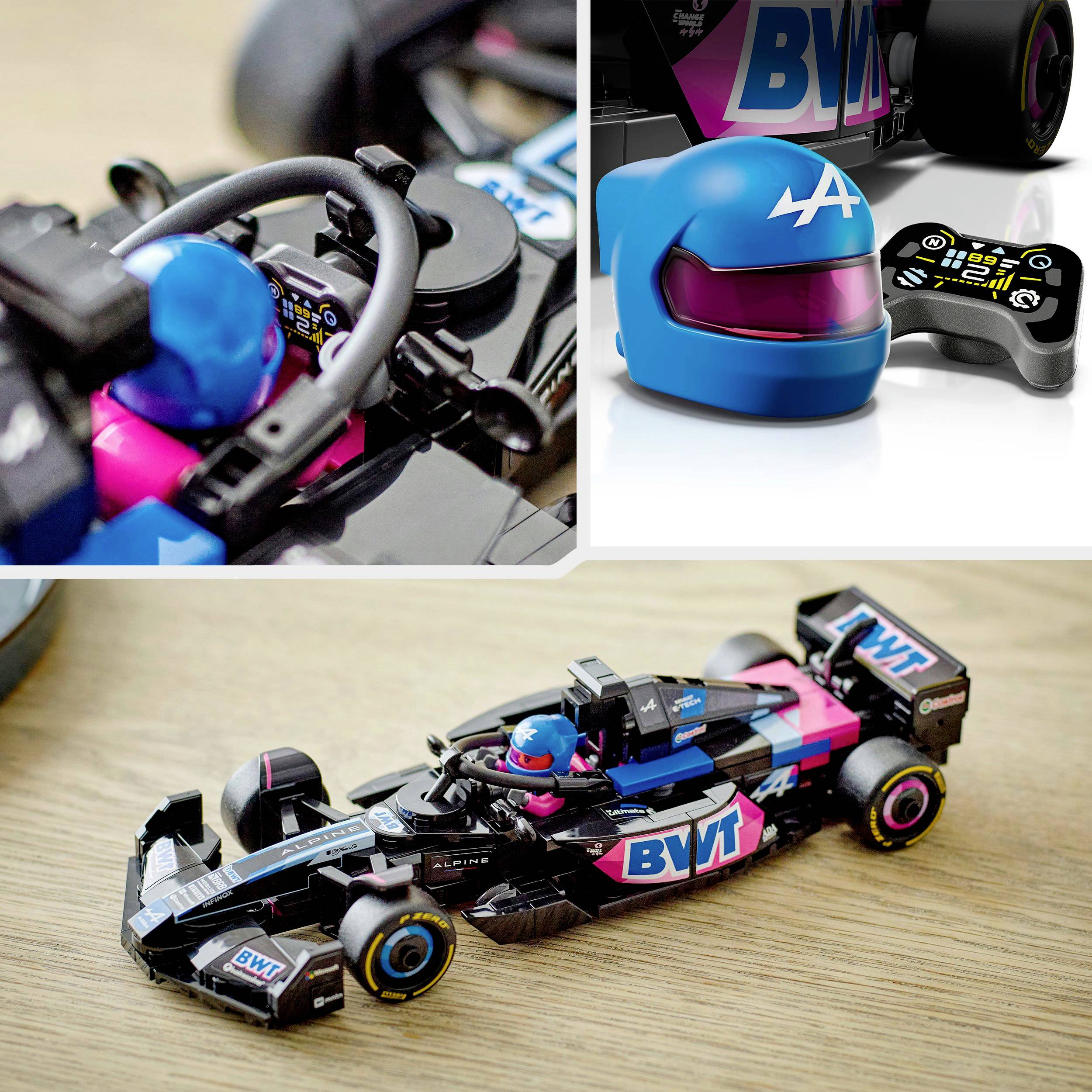 77248 LEGO® SPEED CHAMPIONS BWT Alpine F1® Team A524 Rennauto